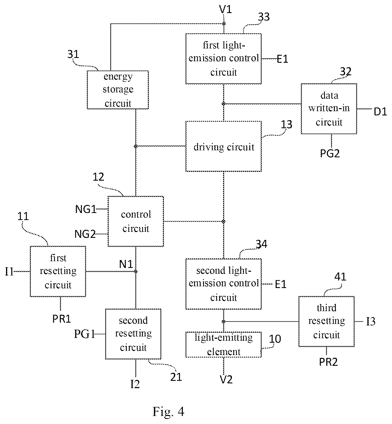Patent US12307960 Figure 3 – Pixel circuit, method for driving the same and display device