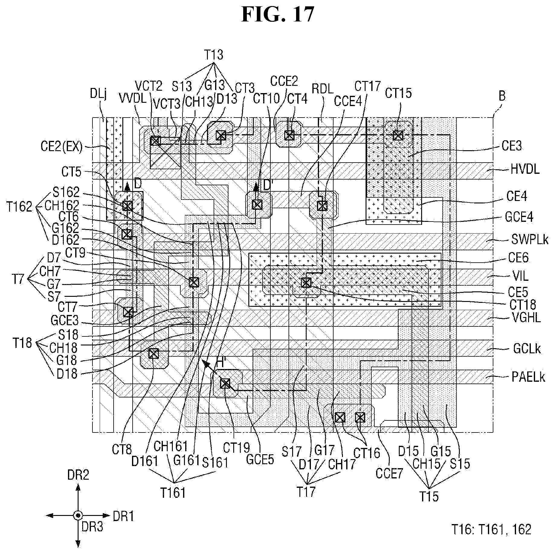 Patent US12307962 Figure 17 – Display device