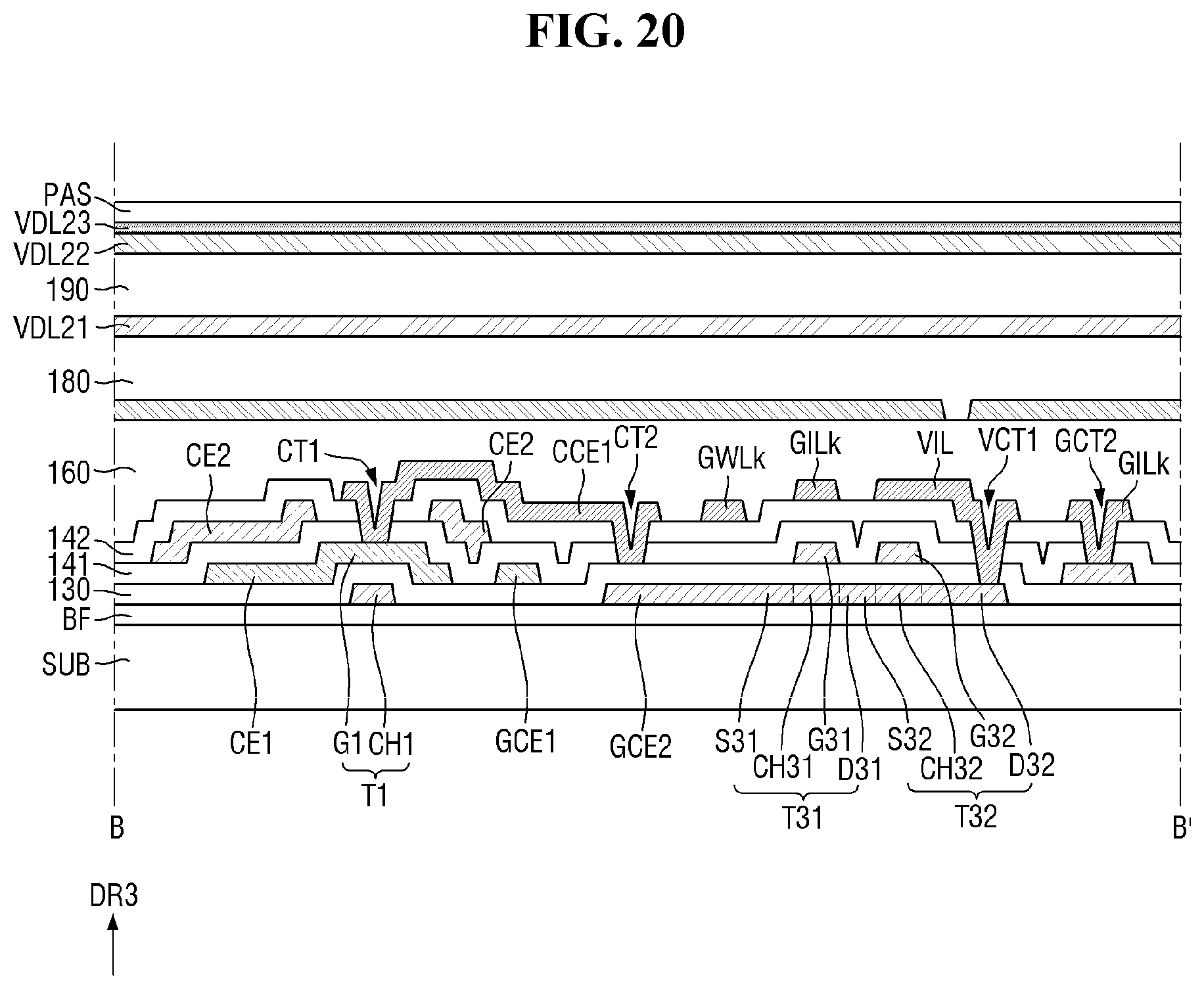 Patent US12307962 Figure 20 – Display device