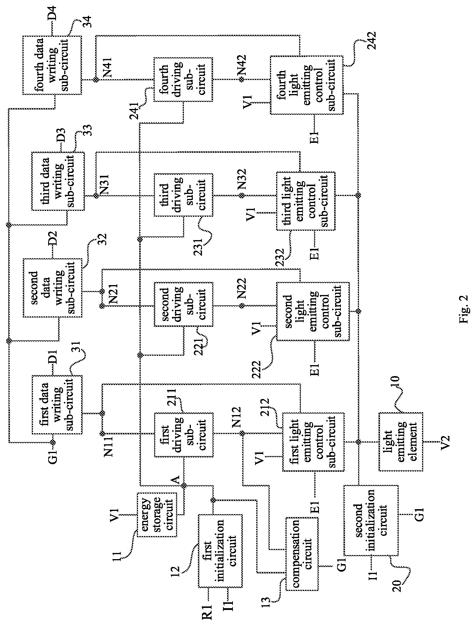 Patent US12307963 Figure 2 – Pixel circuit, pixel driving method and display apparatus