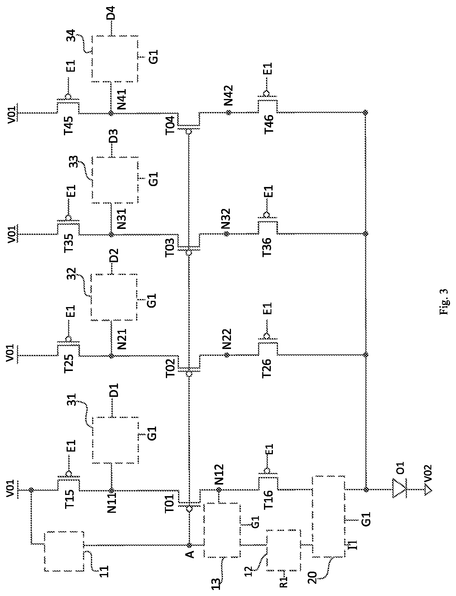 Patent US12307963 Figure 3 – Pixel circuit, pixel driving method and display apparatus