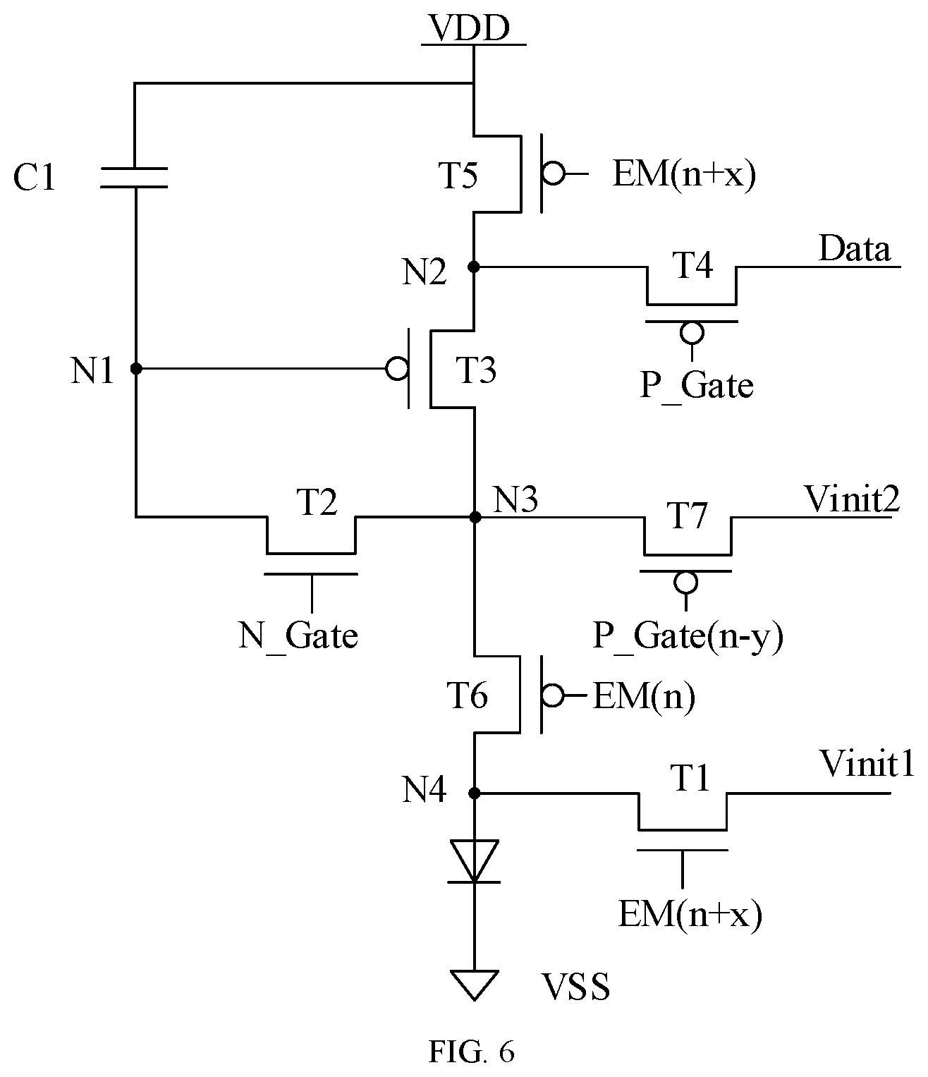 Patent US12307965 Figure 4 – Pixel circuit, driving method therefor, and display device