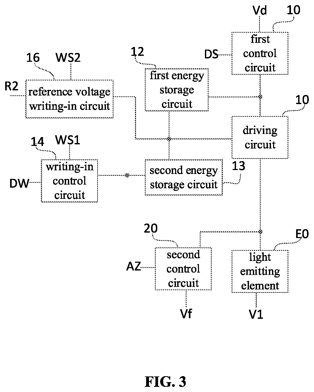 Patent US12307966 Figure 2 – Pixel circuit, display panel, driving method and display device