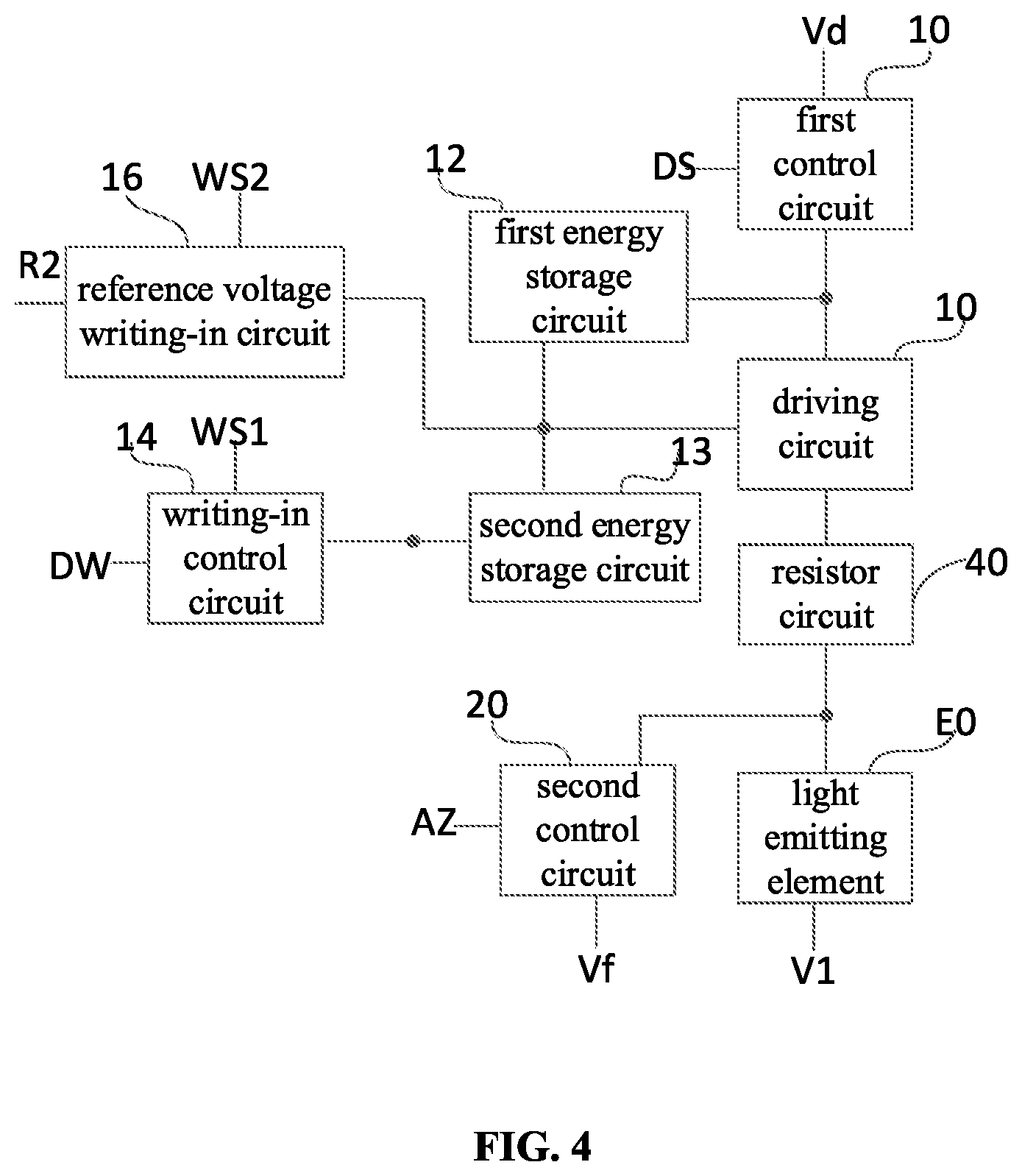 Patent US12307966 Figure 3 – Pixel circuit, display panel, driving method and display device