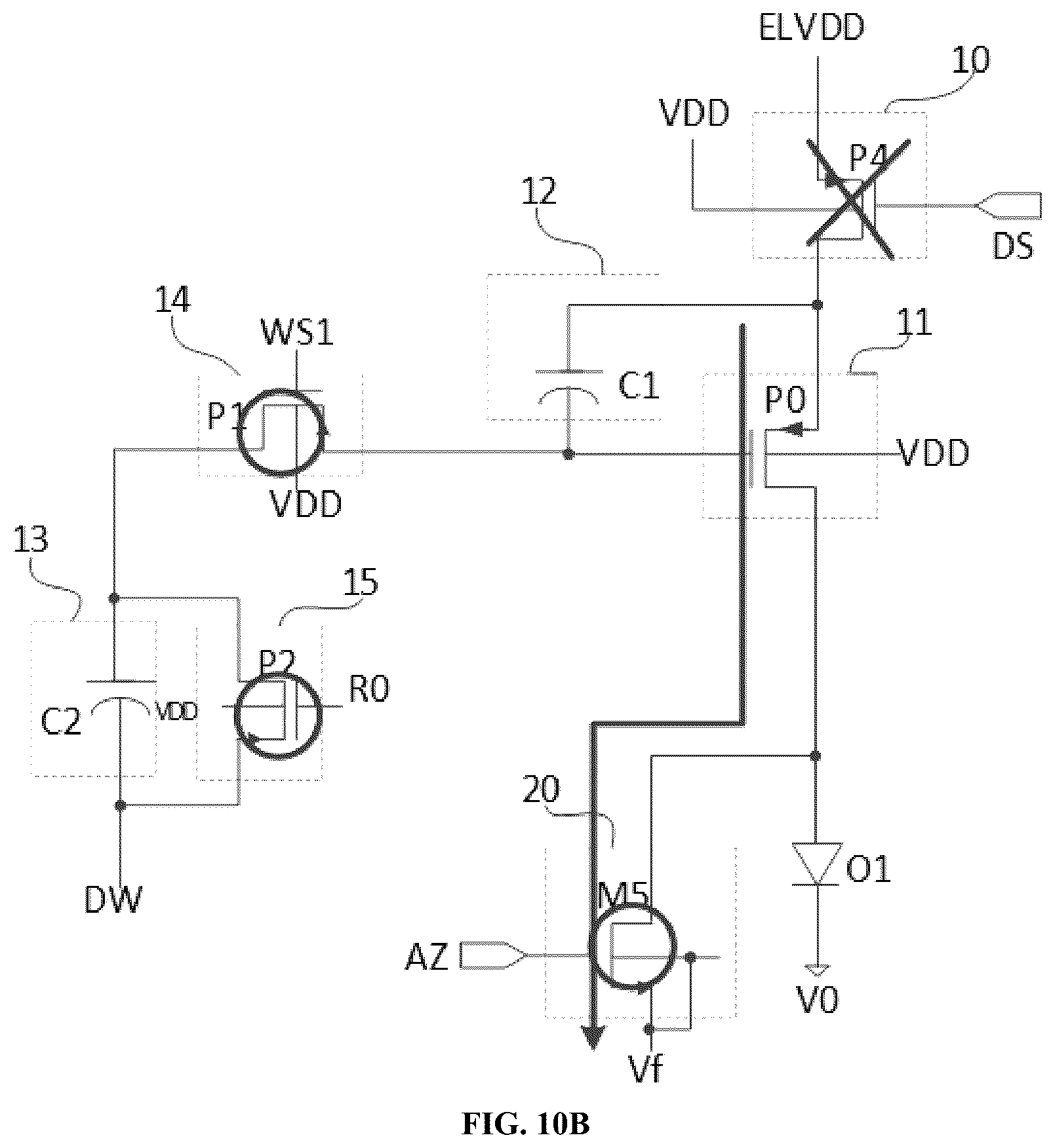 Patent US12307967 Figure 8 – Pixel circuit, display panel, driving method and display device