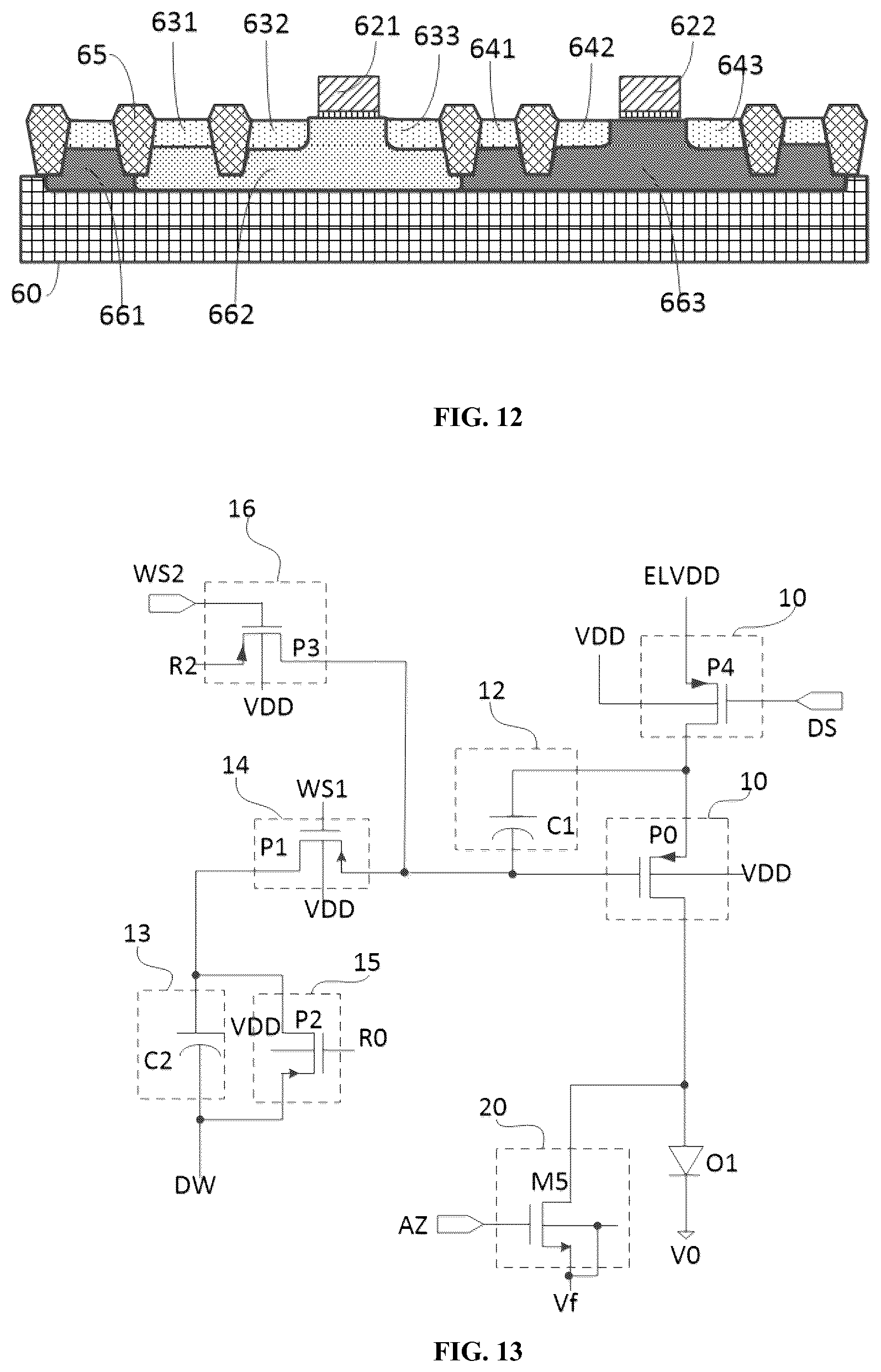 Patent US12307967 Figure 13 – Pixel circuit, display panel, driving method and display device