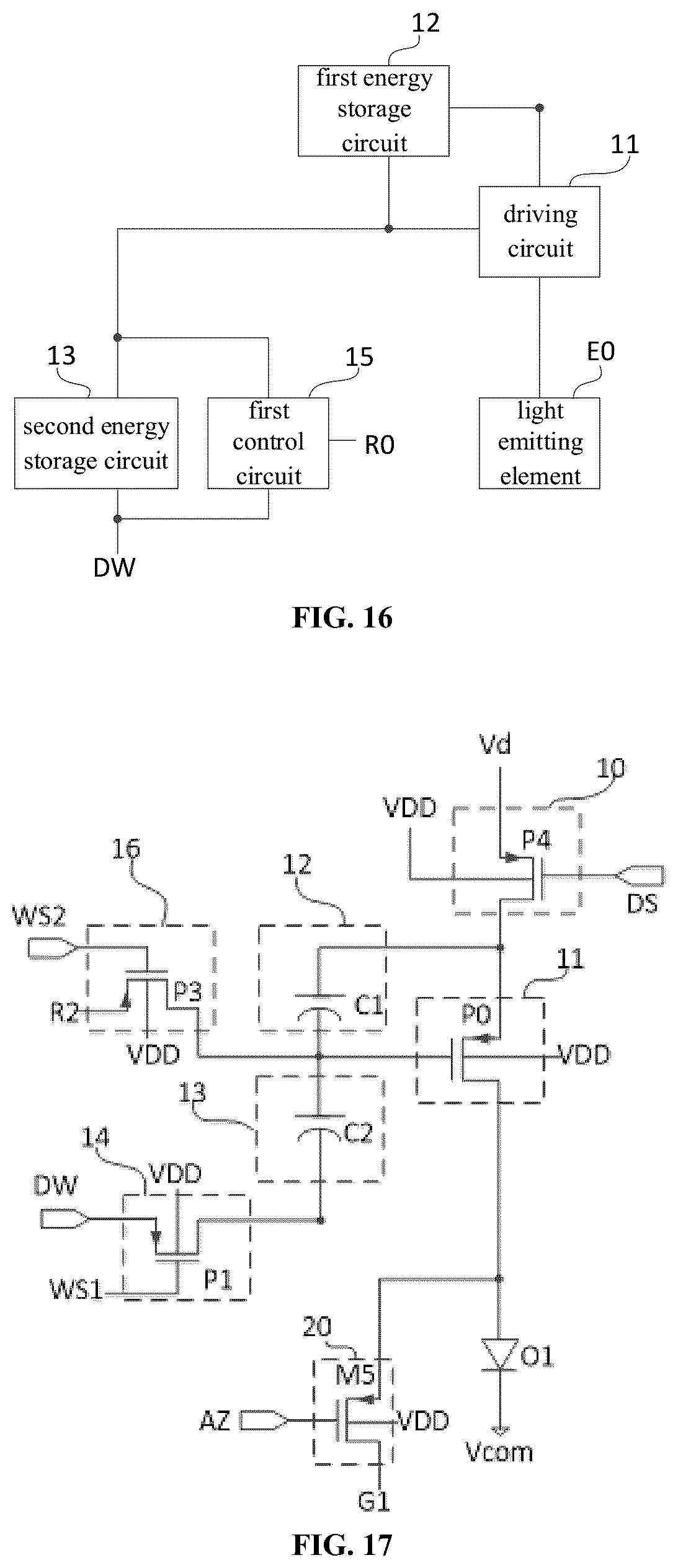 Patent US12307967 Figure 16 – Pixel circuit, display panel, driving method and display device