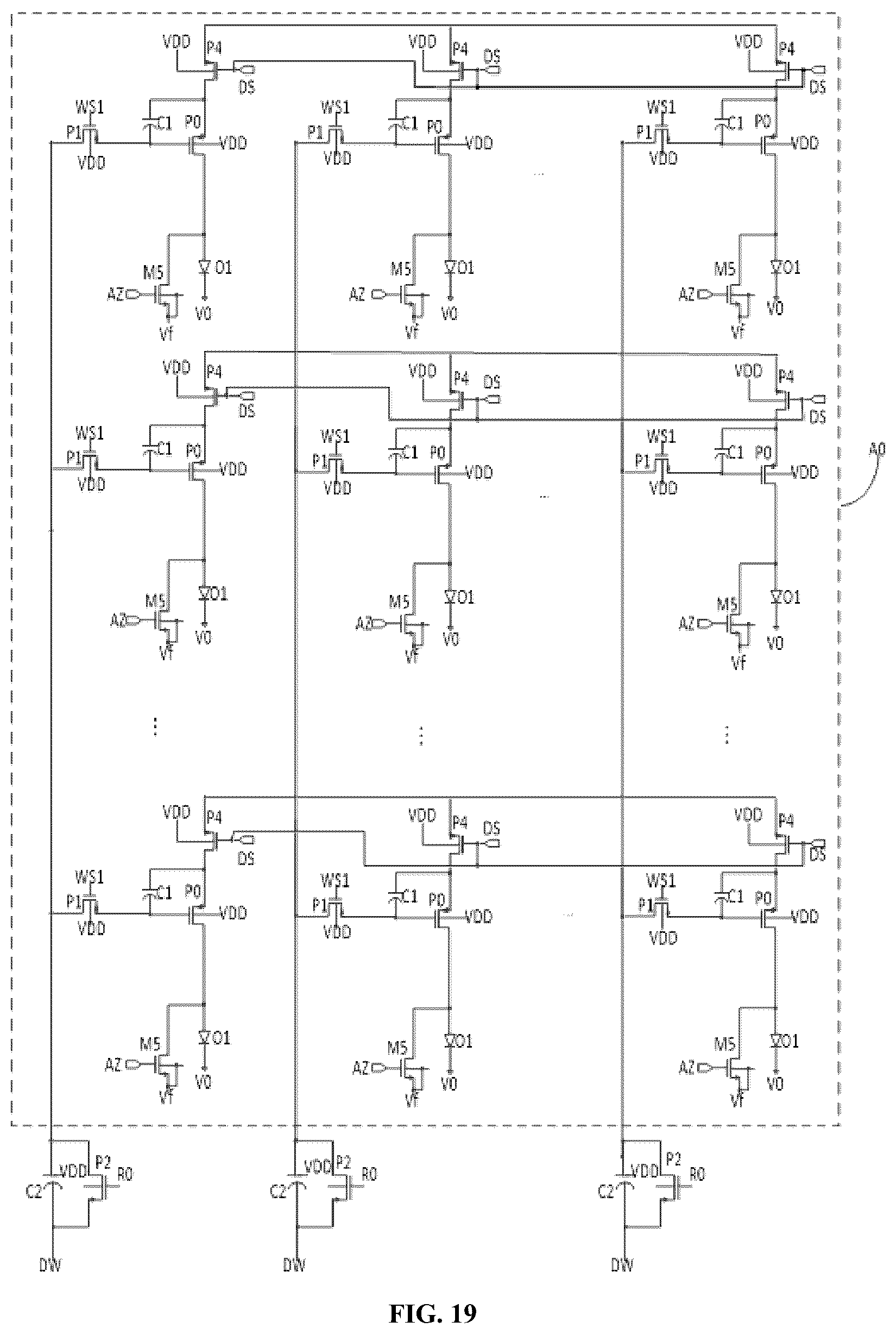 Patent US12307967 Figure 18 – Pixel circuit, display panel, driving method and display device
