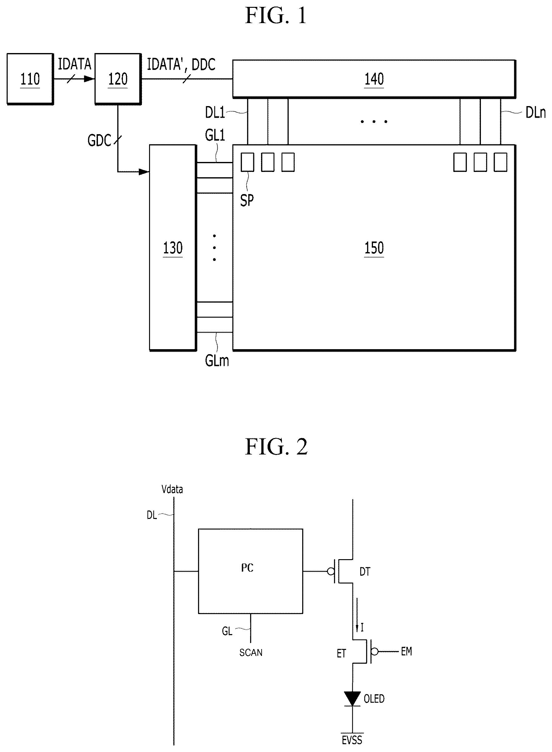 Patent US12307970 Figure 1 – Display device and method of driving same