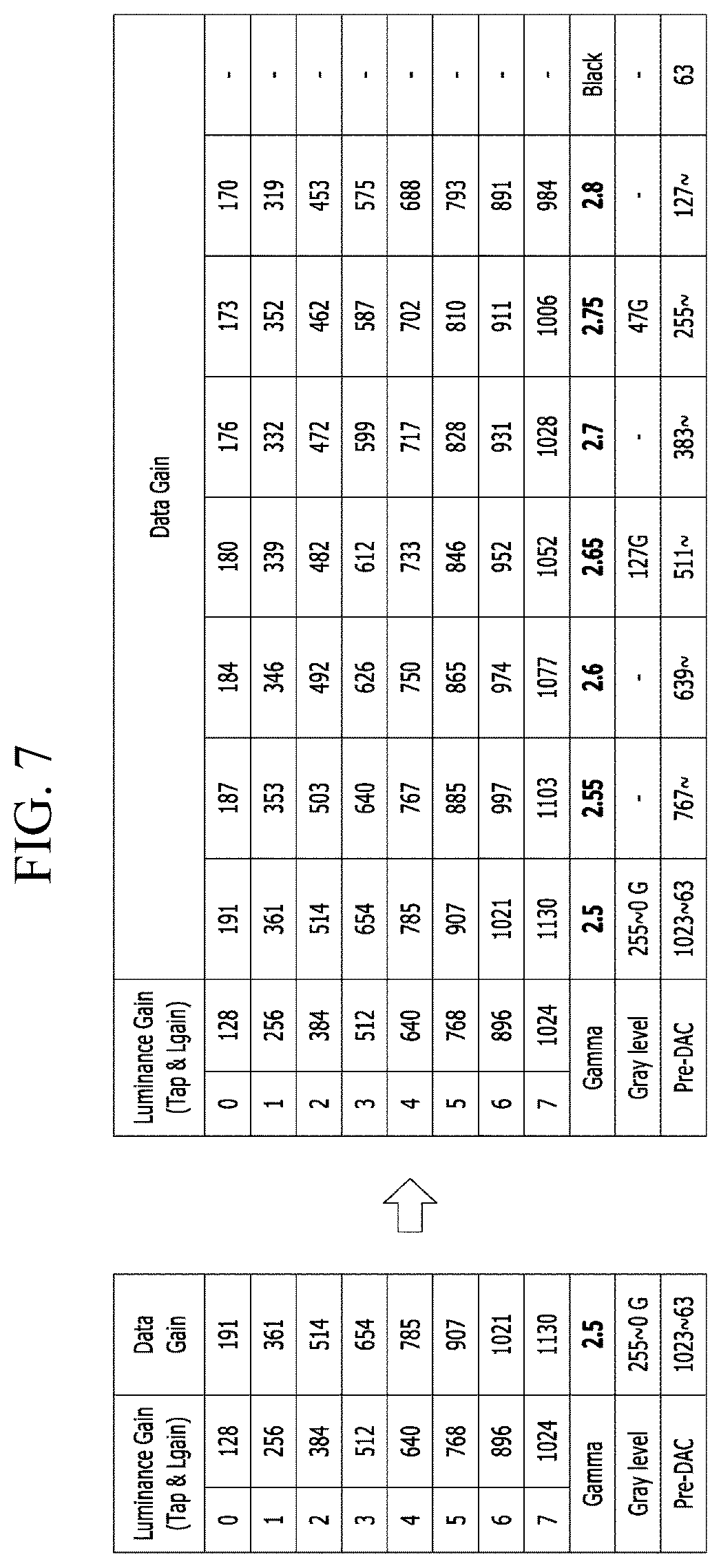 Patent US12307970 Figure 6 – Display device and method of driving same