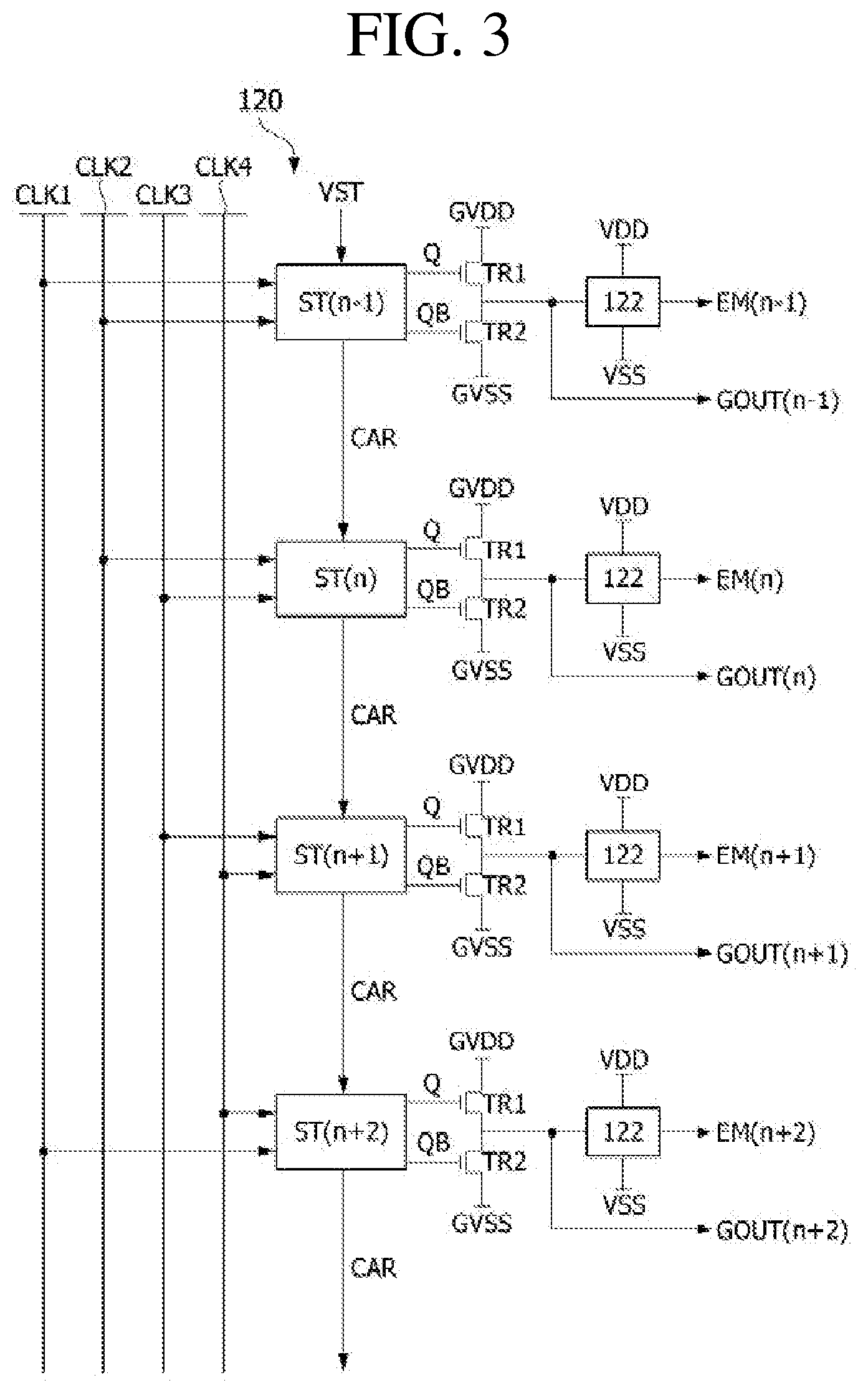 Patent US12307971 Figure 3 – Pixel circuit and display device including the same