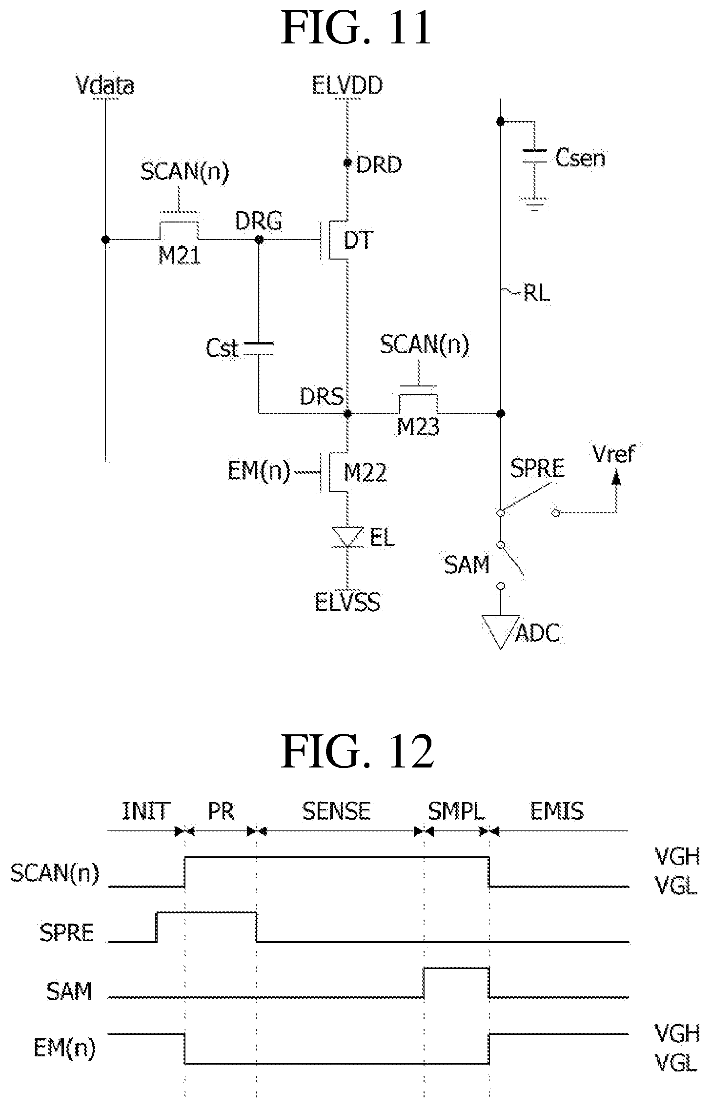 Patent US12307971 Figure 9 – Pixel circuit and display device including the same