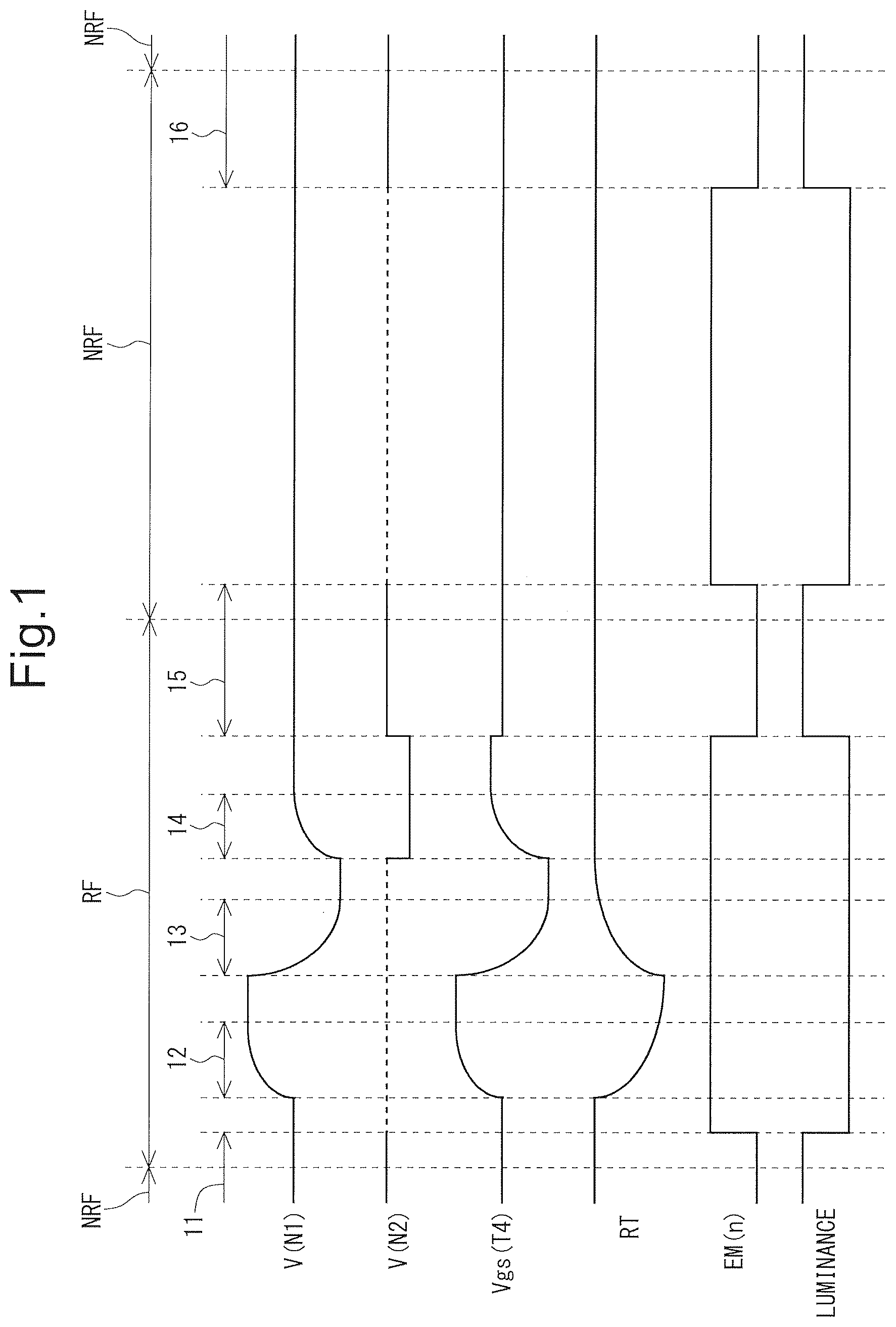 Patent US12307977 — Pixel circuit, display device, and method of driving display device — Figure 1