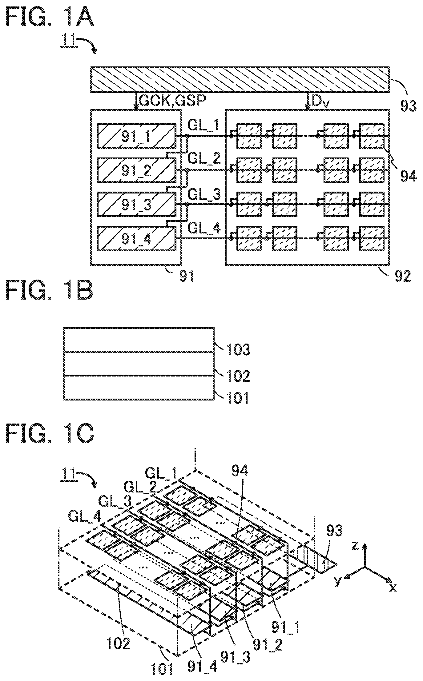 Patent US12307978 Figure 1 – Display device and electronic device