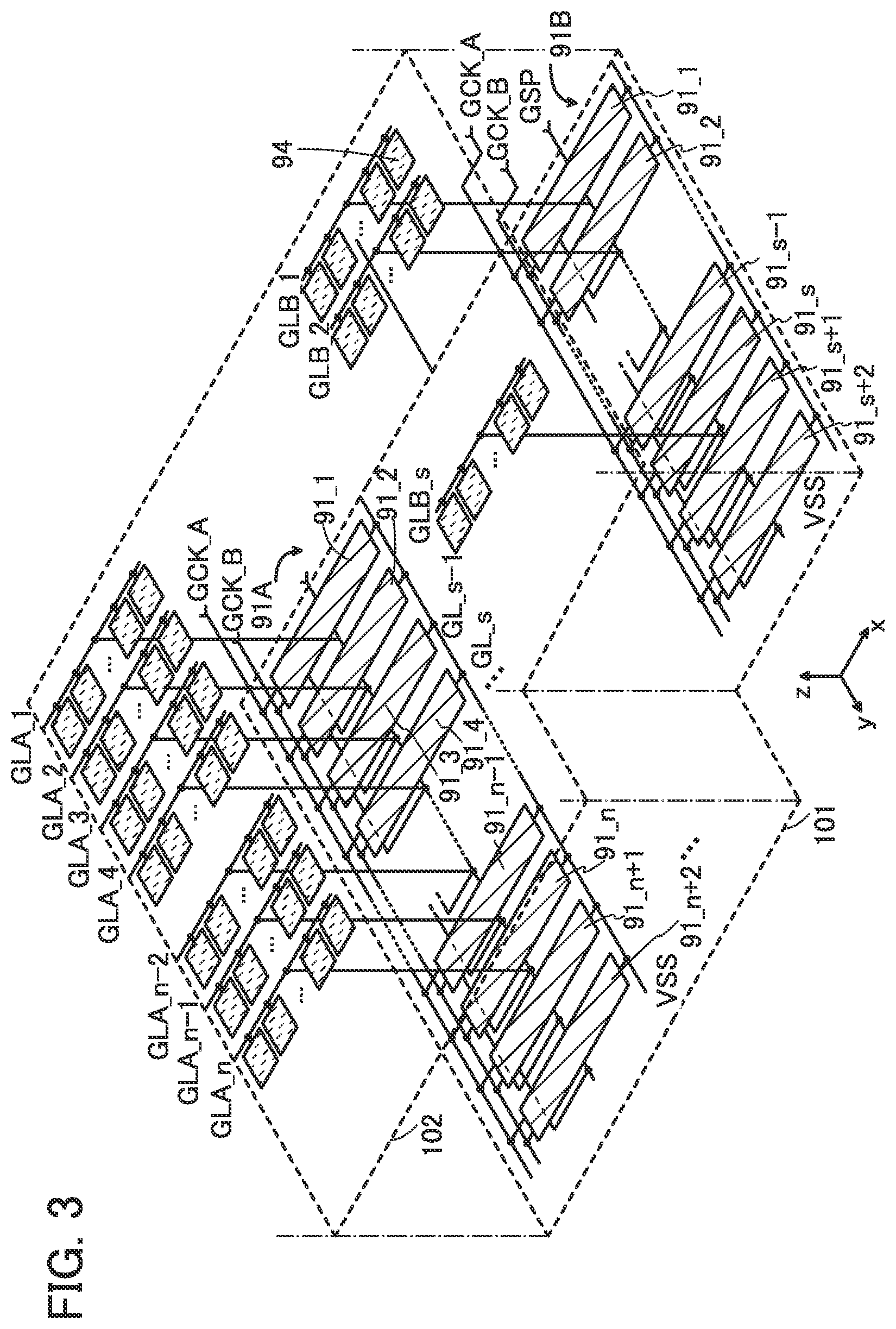 Patent US12307978 Figure 3 – Display device and electronic device
