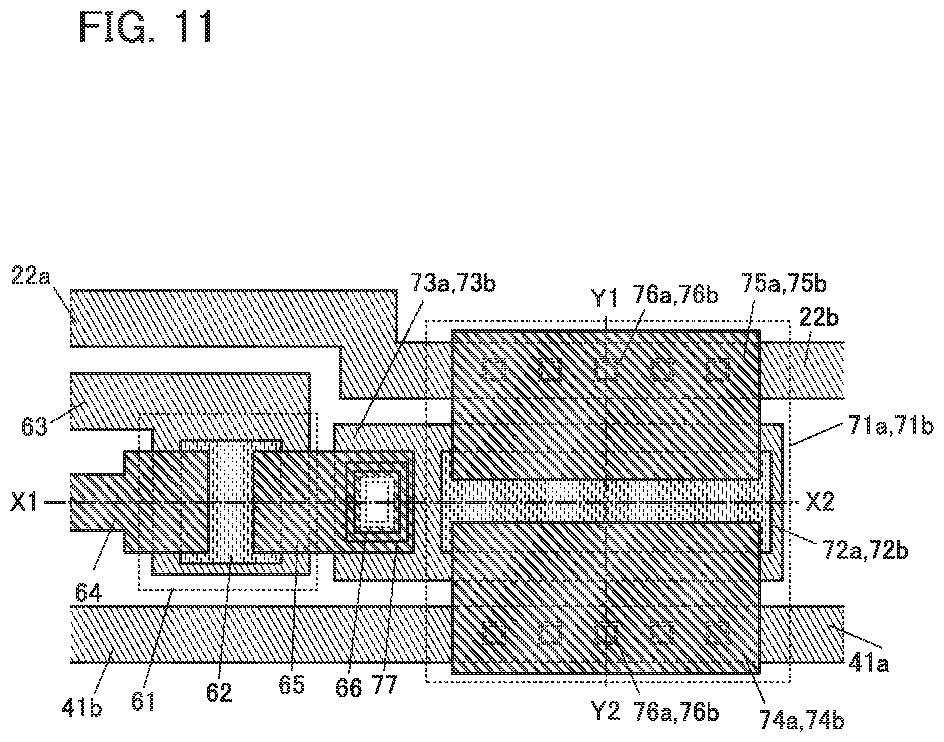 Patent US12307978 Figure 11 – Display device and electronic device