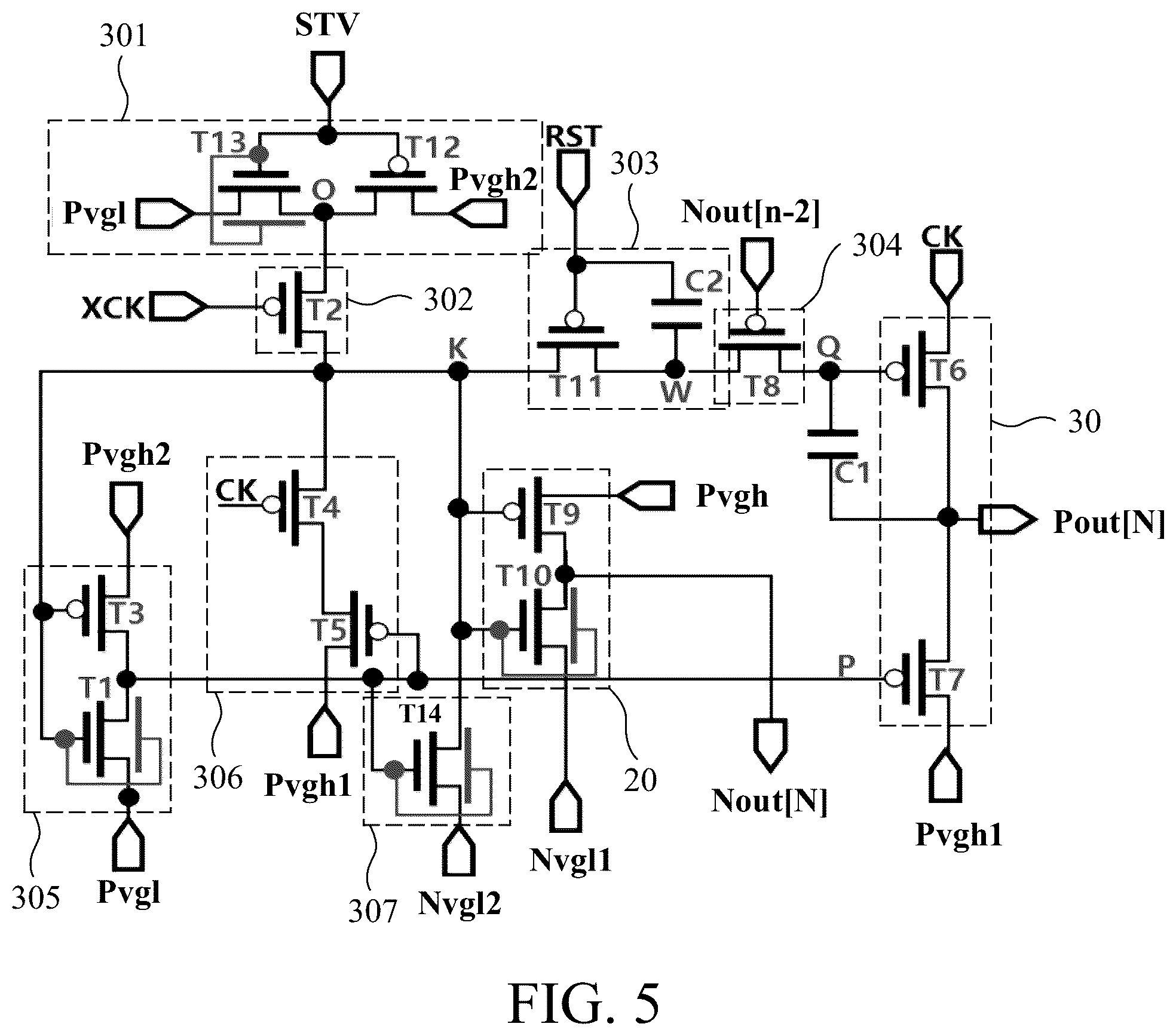 Patent US12307979 Figure 5 – Display panel