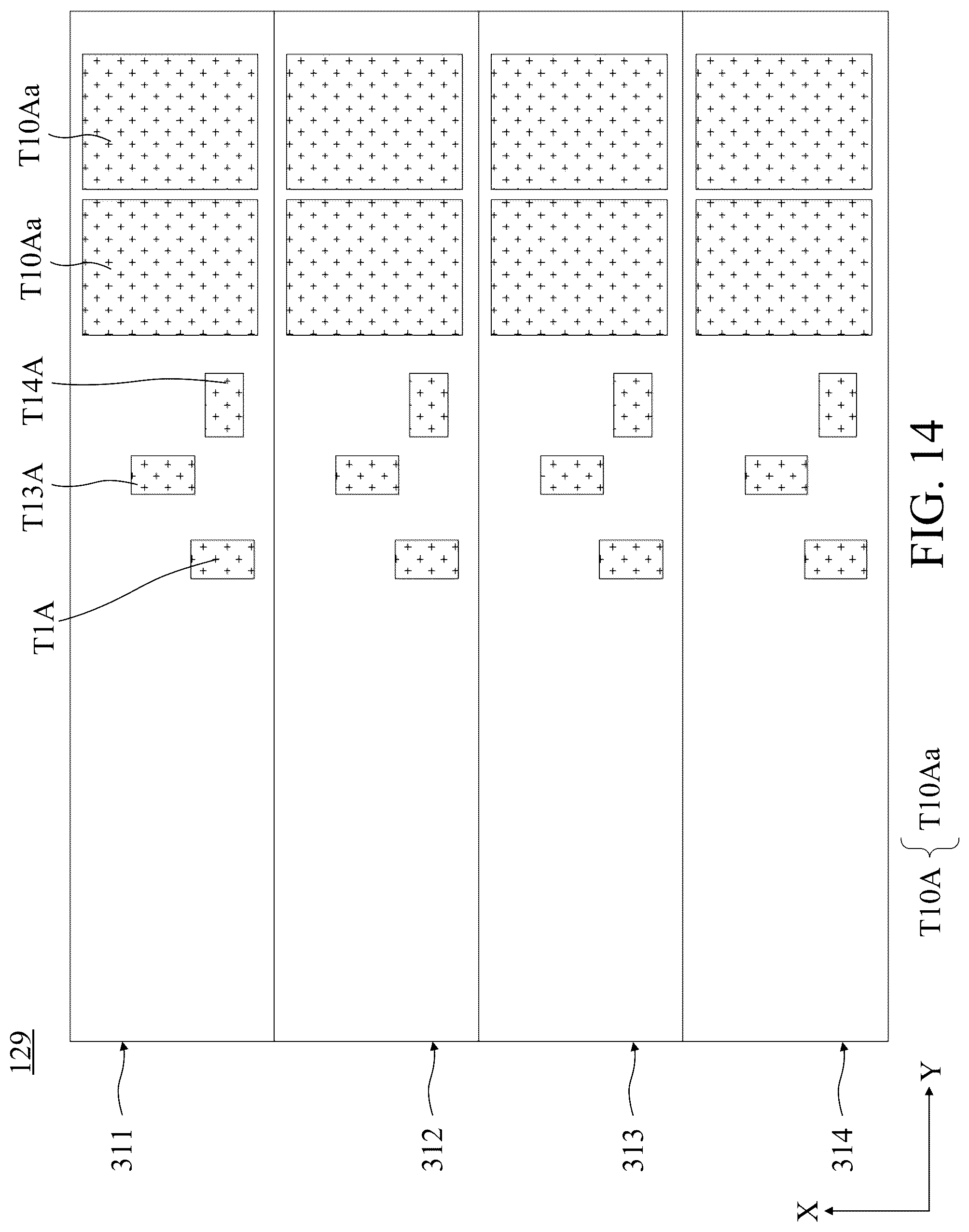 Patent US12307979 Figure 14 – Display panel