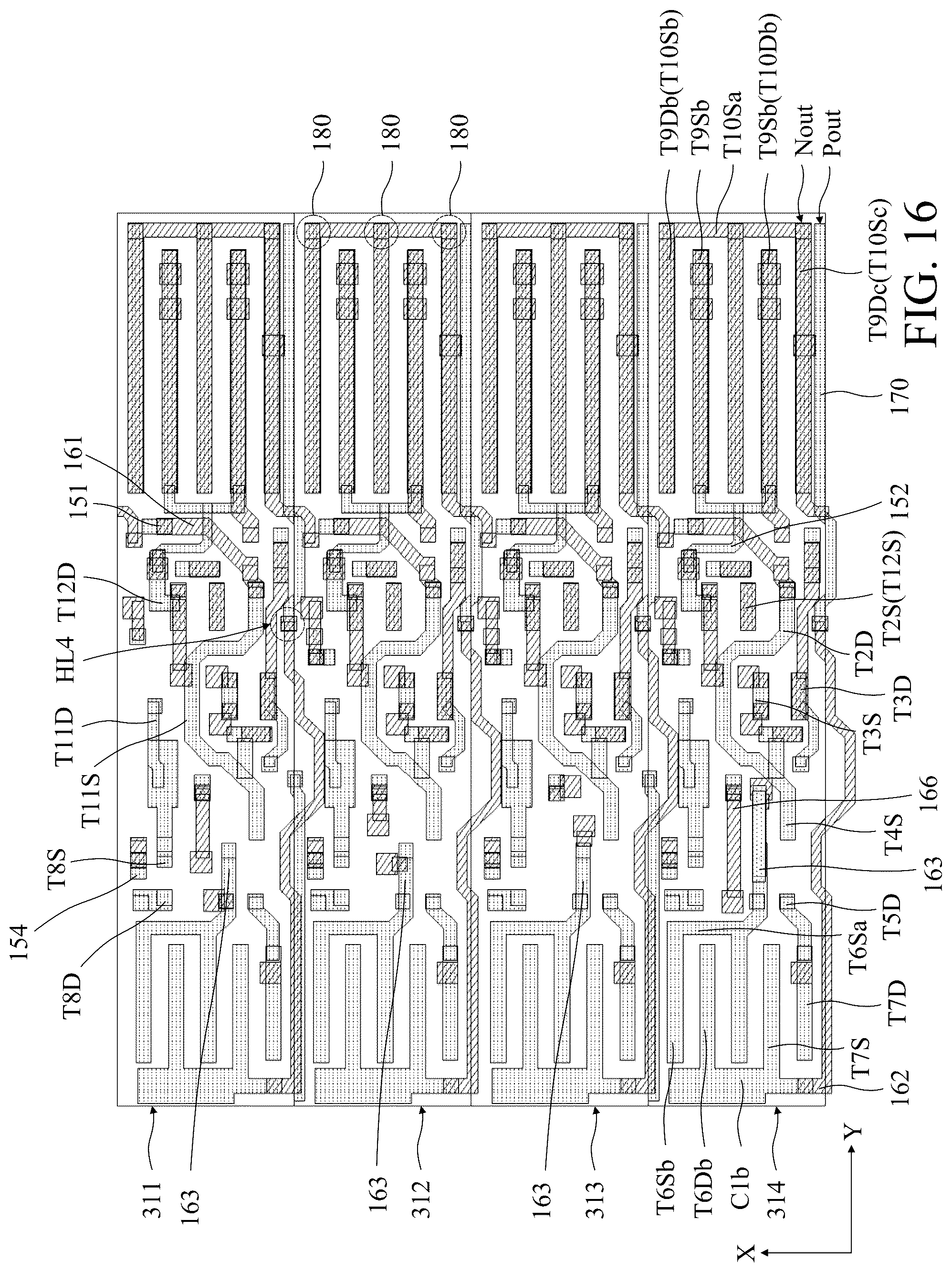 Patent US12307979 Figure 16 – Display panel