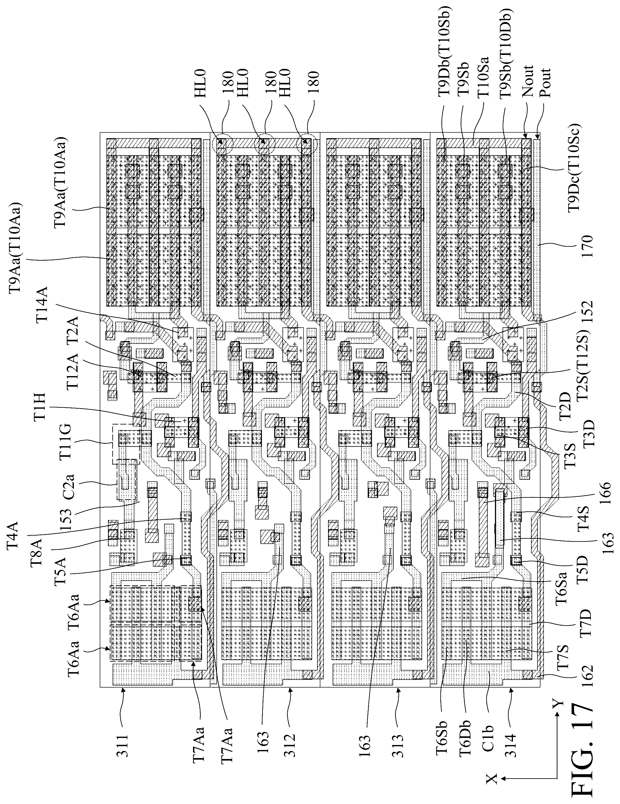 Patent US12307979 Figure 17 – Display panel