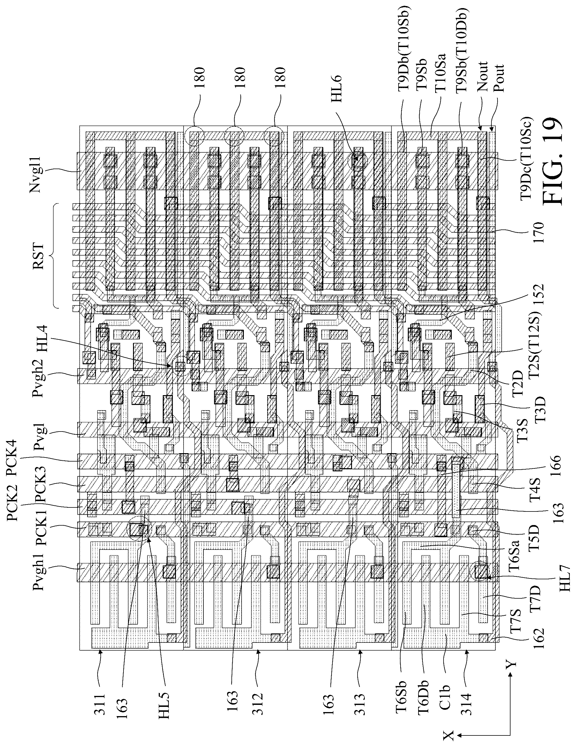 Patent US12307979 Figure 19 – Display panel