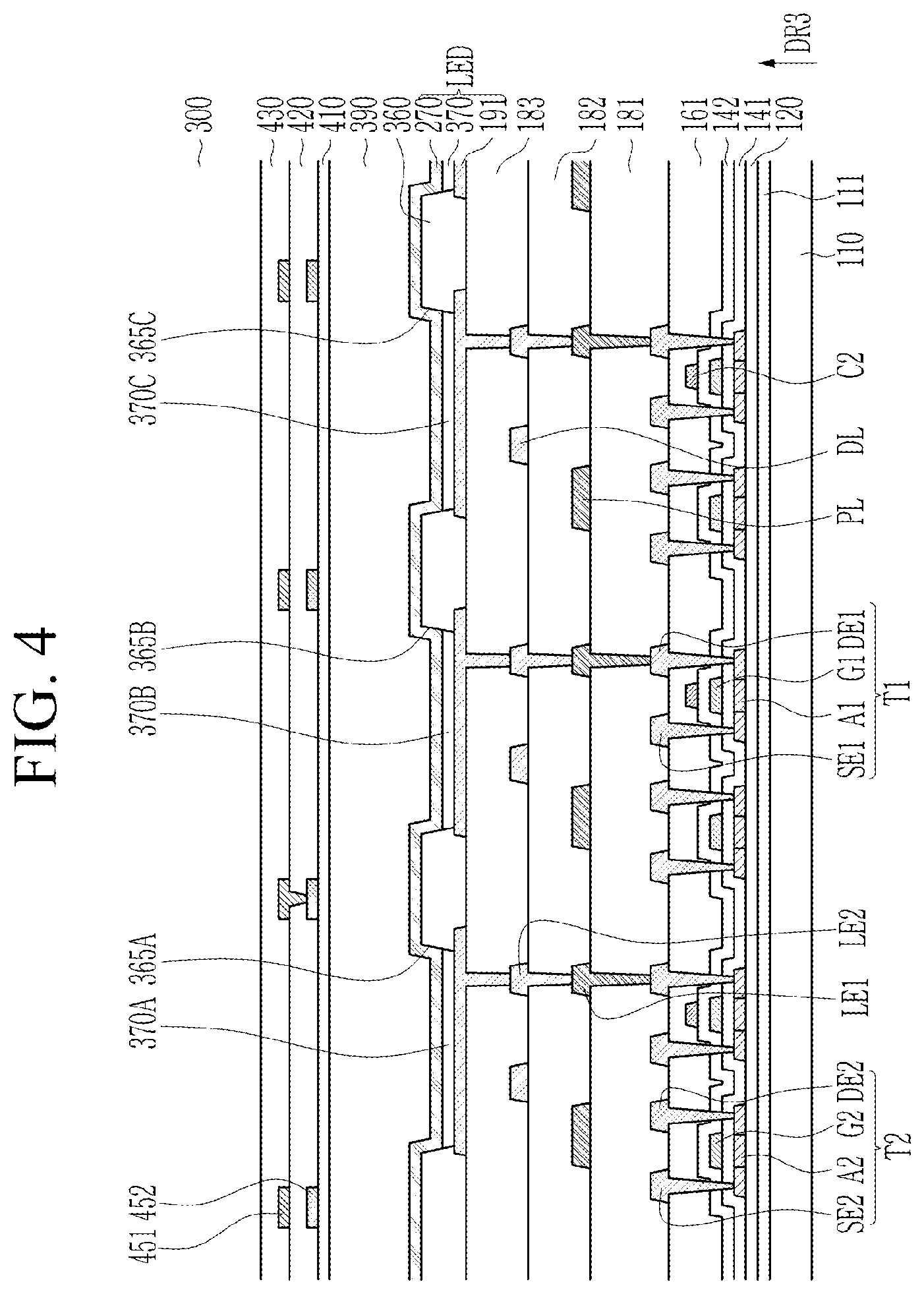 Patent US12307980 Figure 4 – Display device