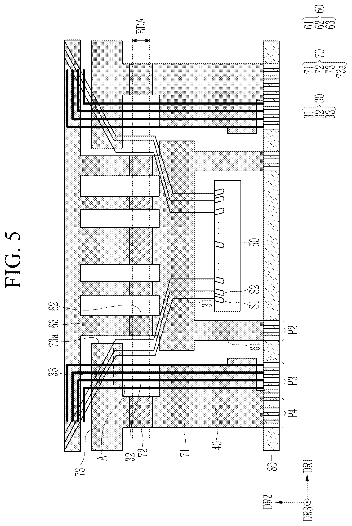 Patent US12307980 Figure 5 – Display device