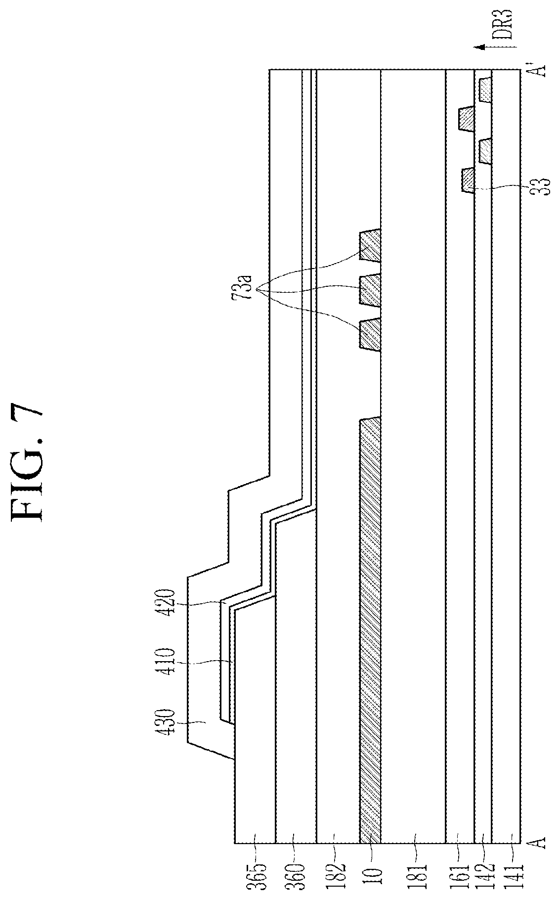 Patent US12307980 Figure 7 – Display device