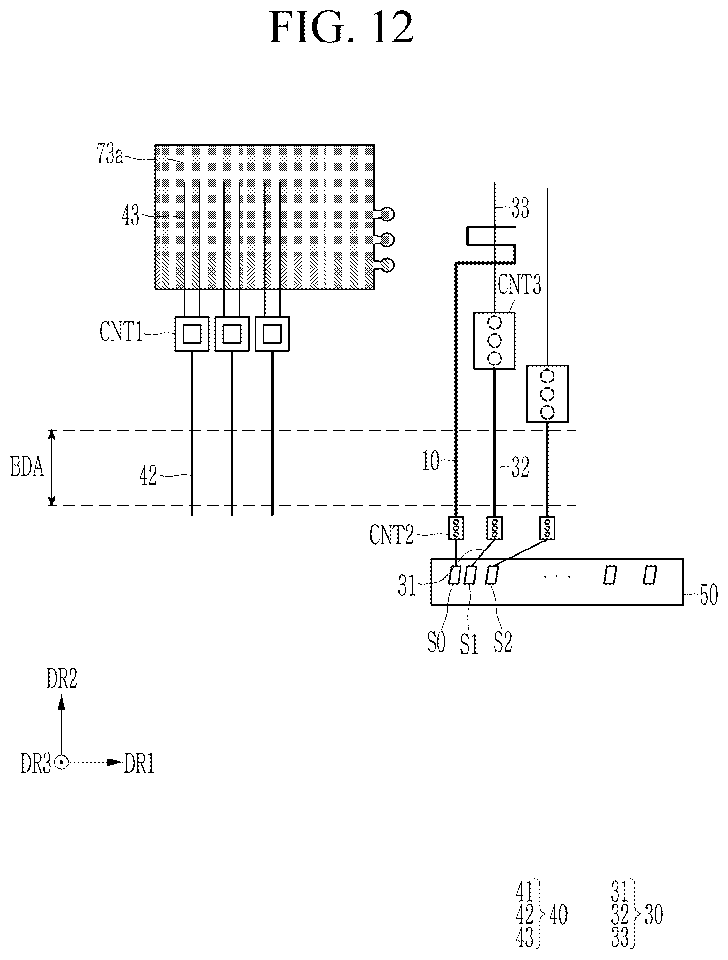Patent US12307980 Figure 12 – Display device
