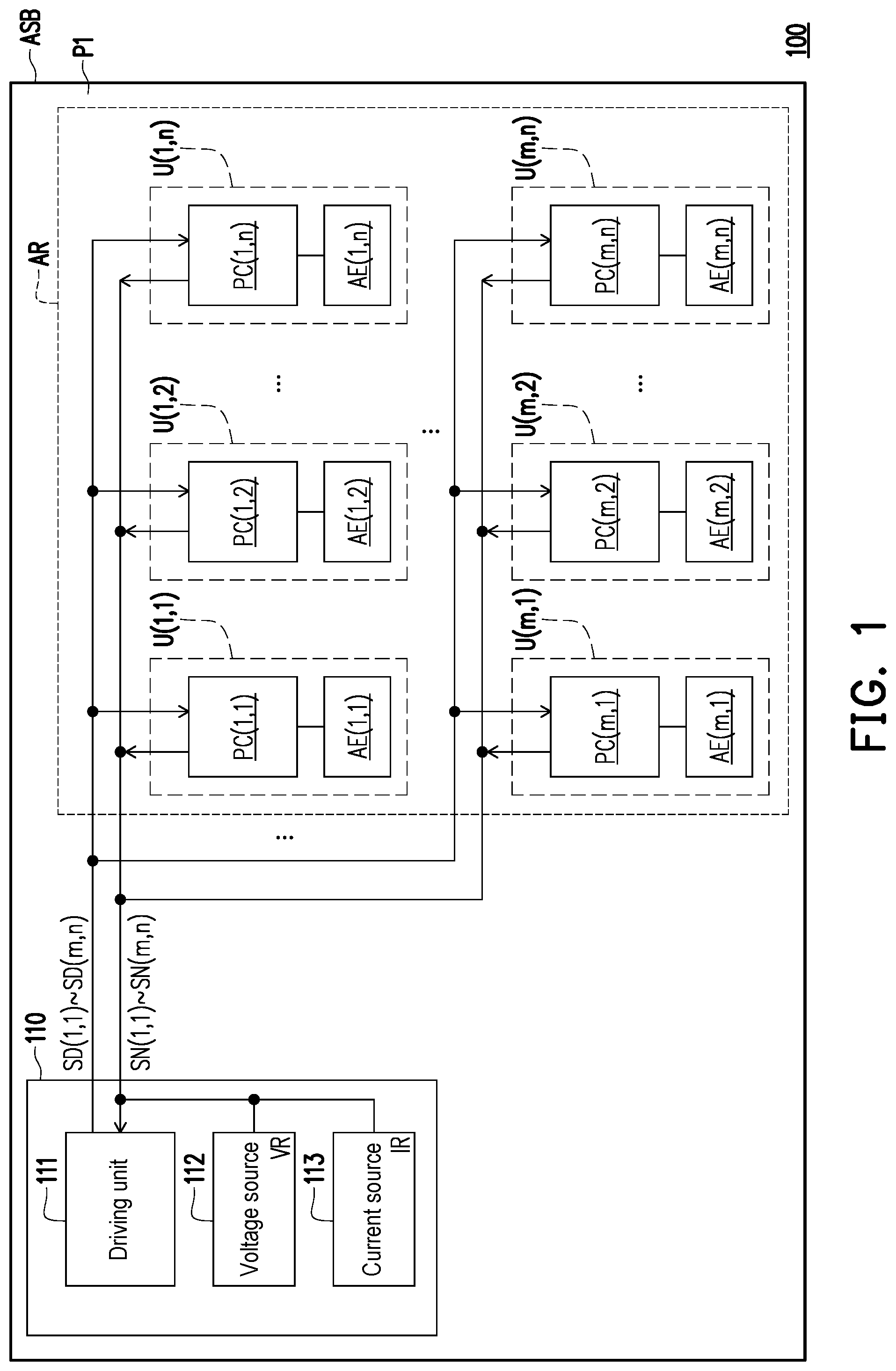 Patent US12307984 Figure 1 – Modulating device