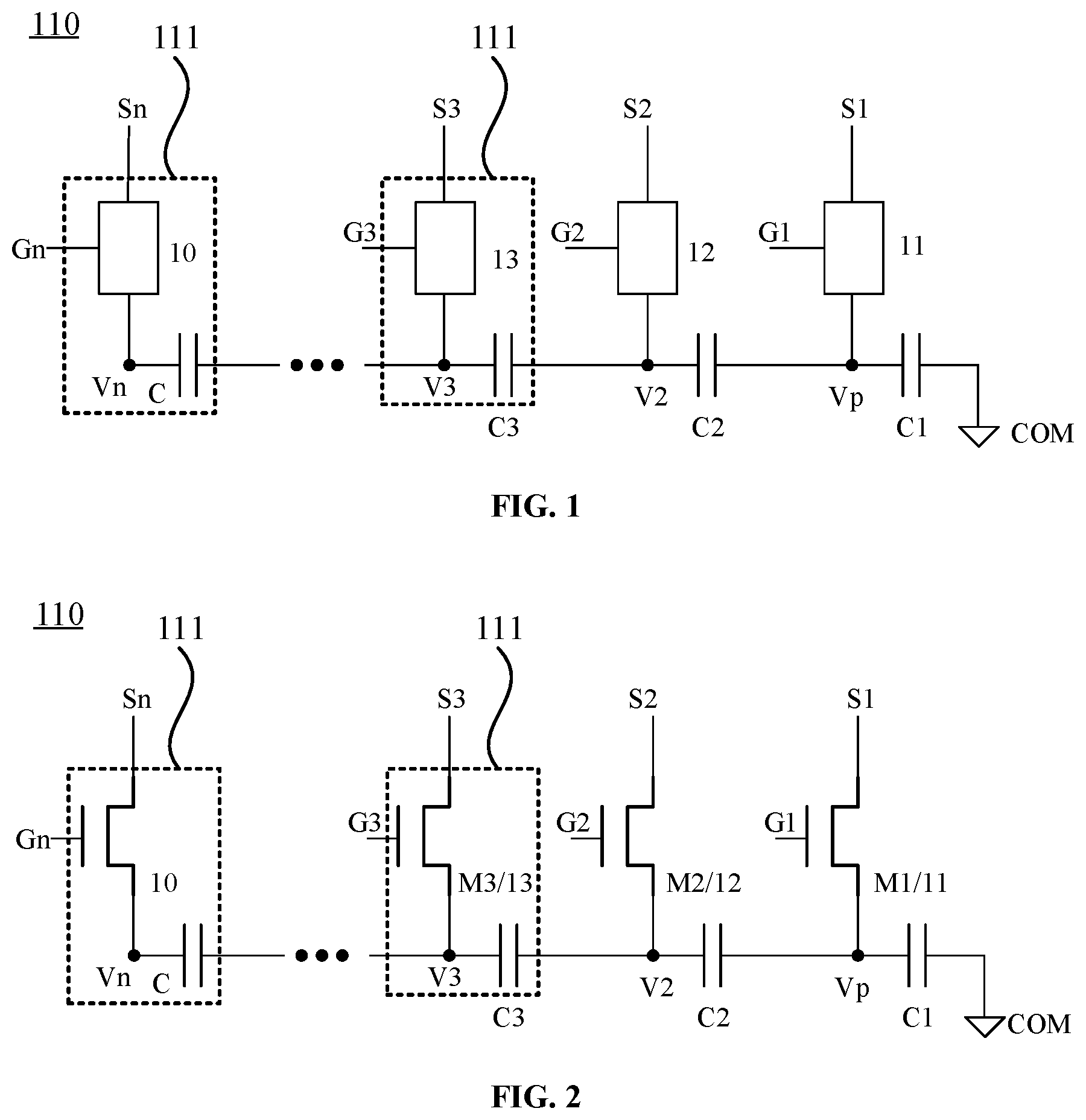 Patent US12307990 Figure 1 – Microfluidic pixel driving circuit, microfluidic substrate, and microfluidic chip