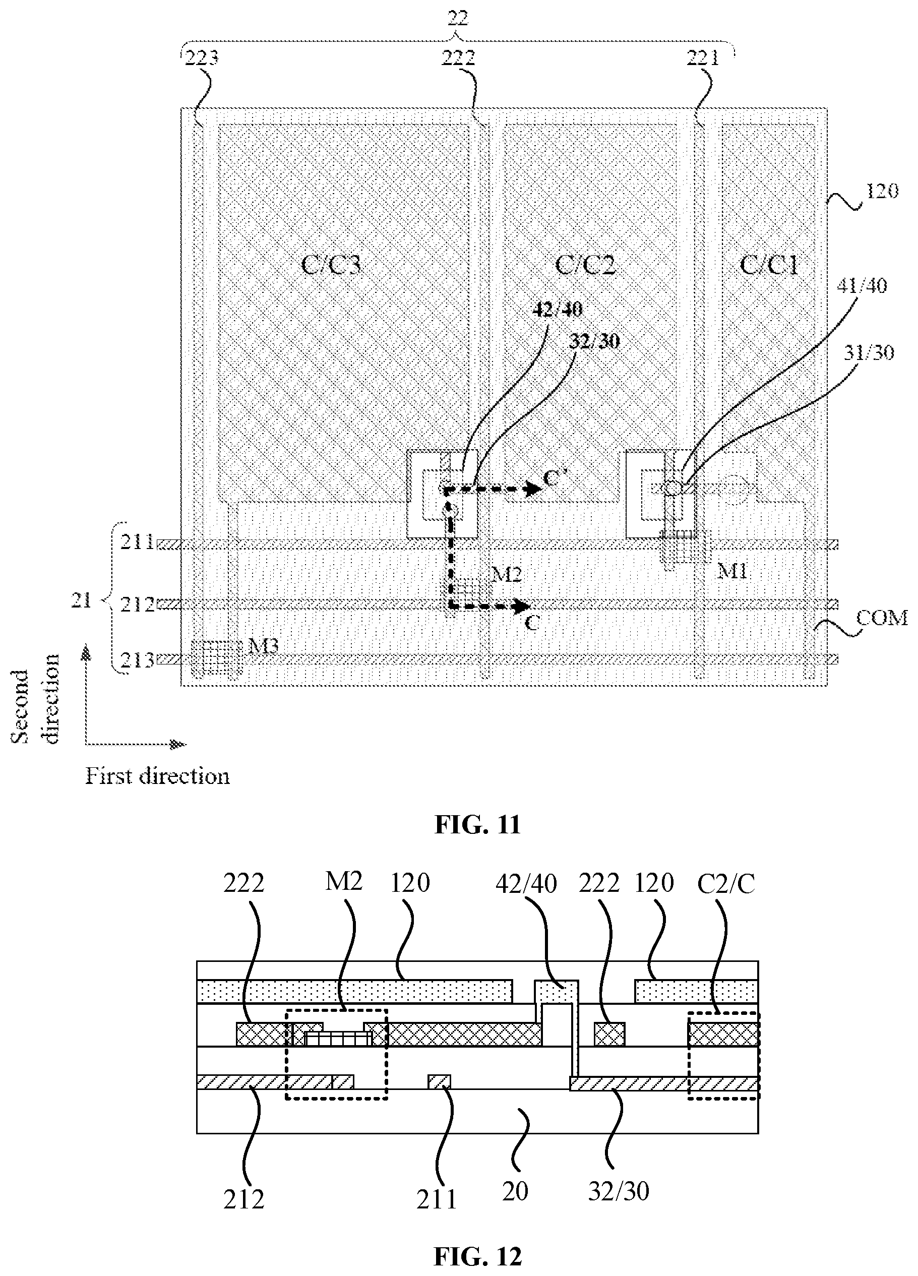 Patent US12307990 Figure 8 – Microfluidic pixel driving circuit, microfluidic substrate, and microfluidic chip