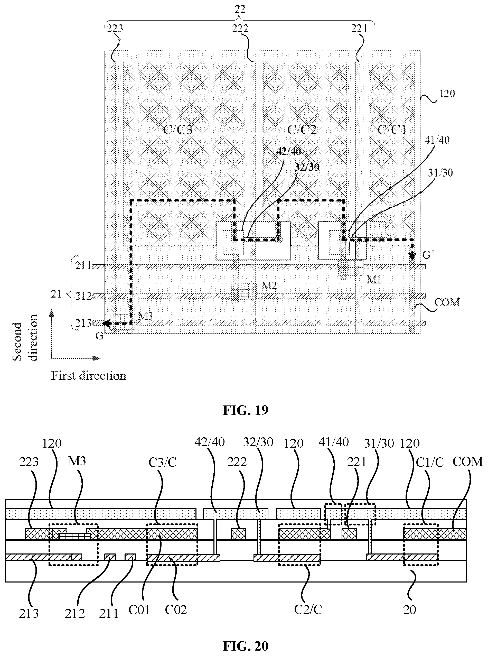 Patent US12307990 Figure 12 – Microfluidic pixel driving circuit, microfluidic substrate, and microfluidic chip