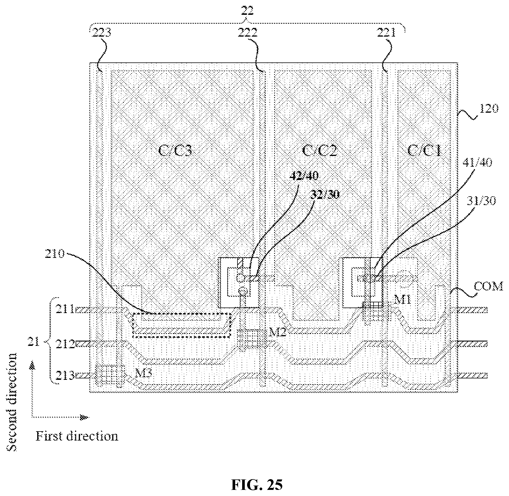 Patent US12307990 Figure 15 – Microfluidic pixel driving circuit, microfluidic substrate, and microfluidic chip