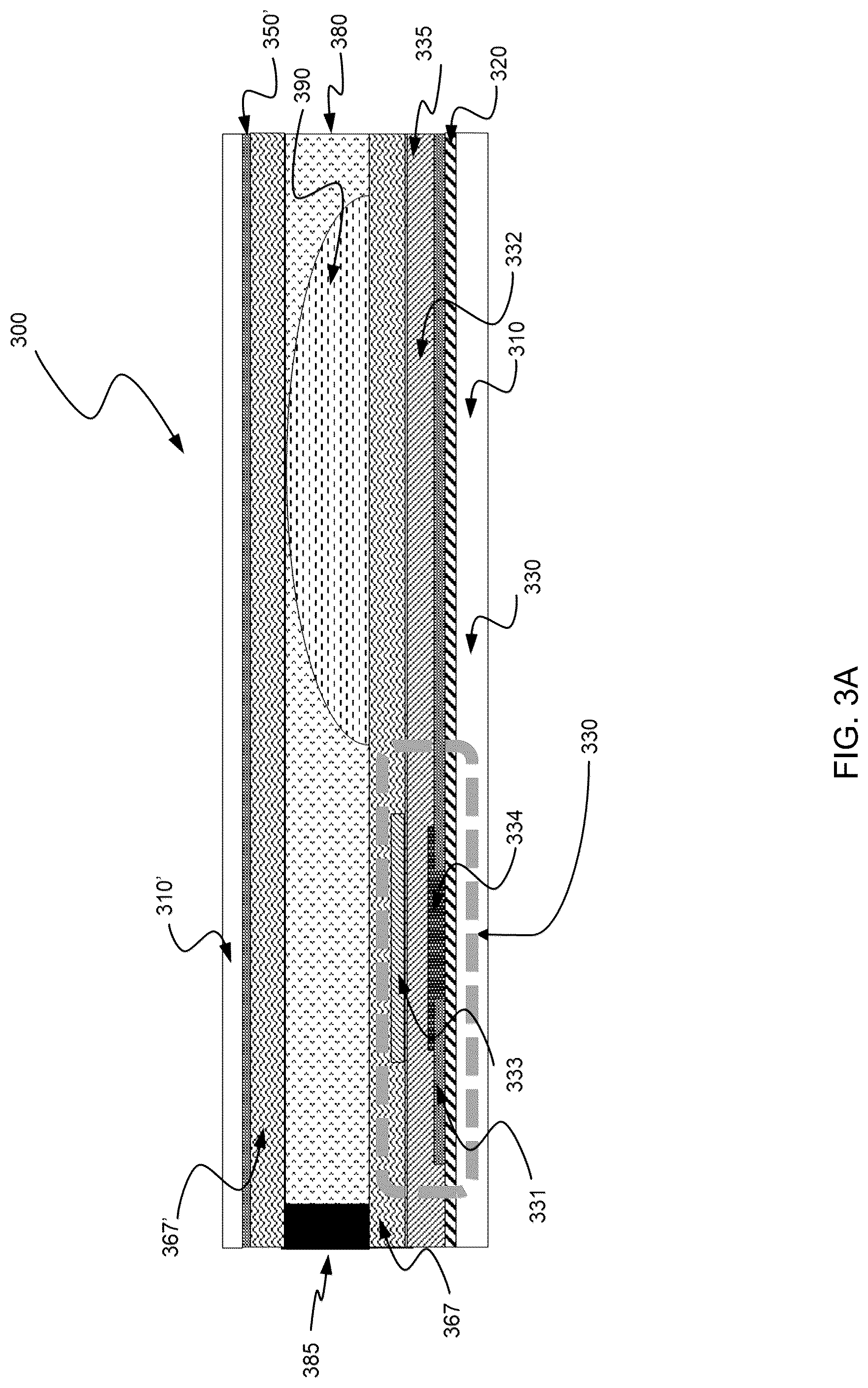 Patent US12307991 Figure 5 – Electrowetting on demand system with organic transistors
