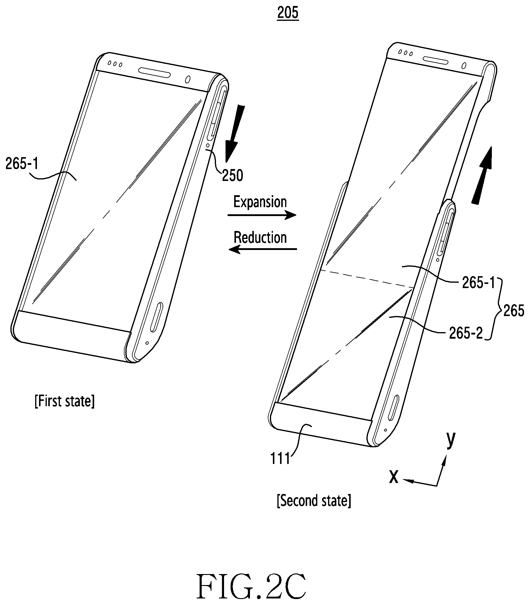 Patent US12308001 Figure 4 – Electronic device capable of expanding display region and method for controlling screen thereof
