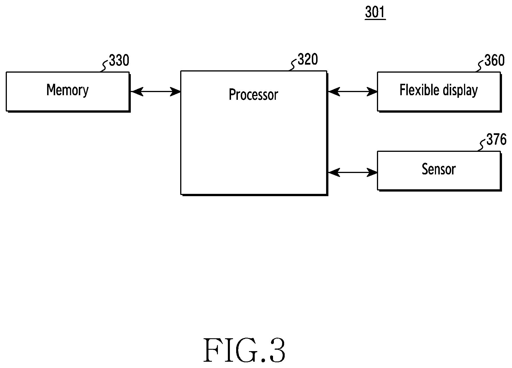 Patent US12308001 Figure 5 – Electronic device capable of expanding display region and method for controlling screen thereof
