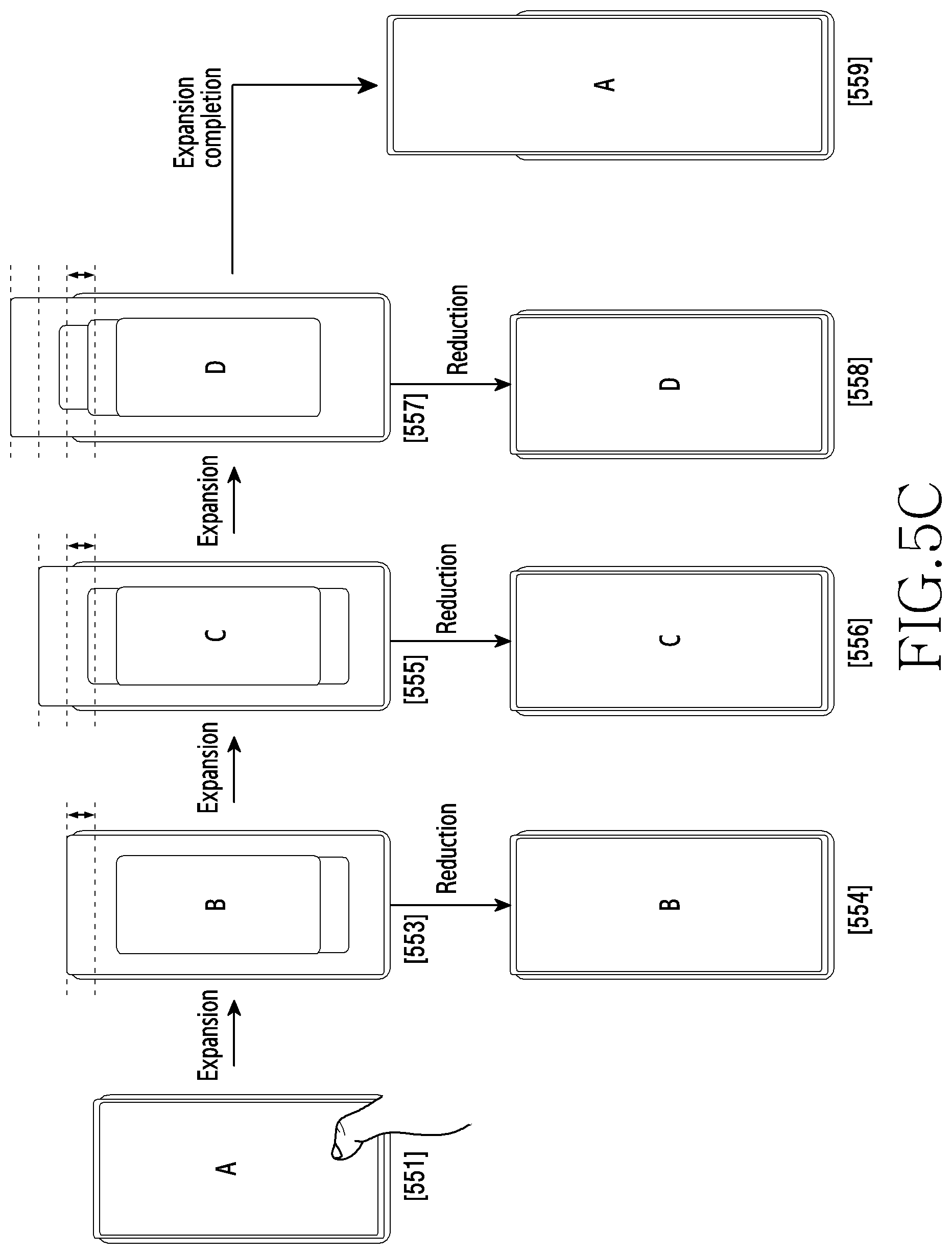 Patent US12308001 Figure 9 – Electronic device capable of expanding display region and method for controlling screen thereof