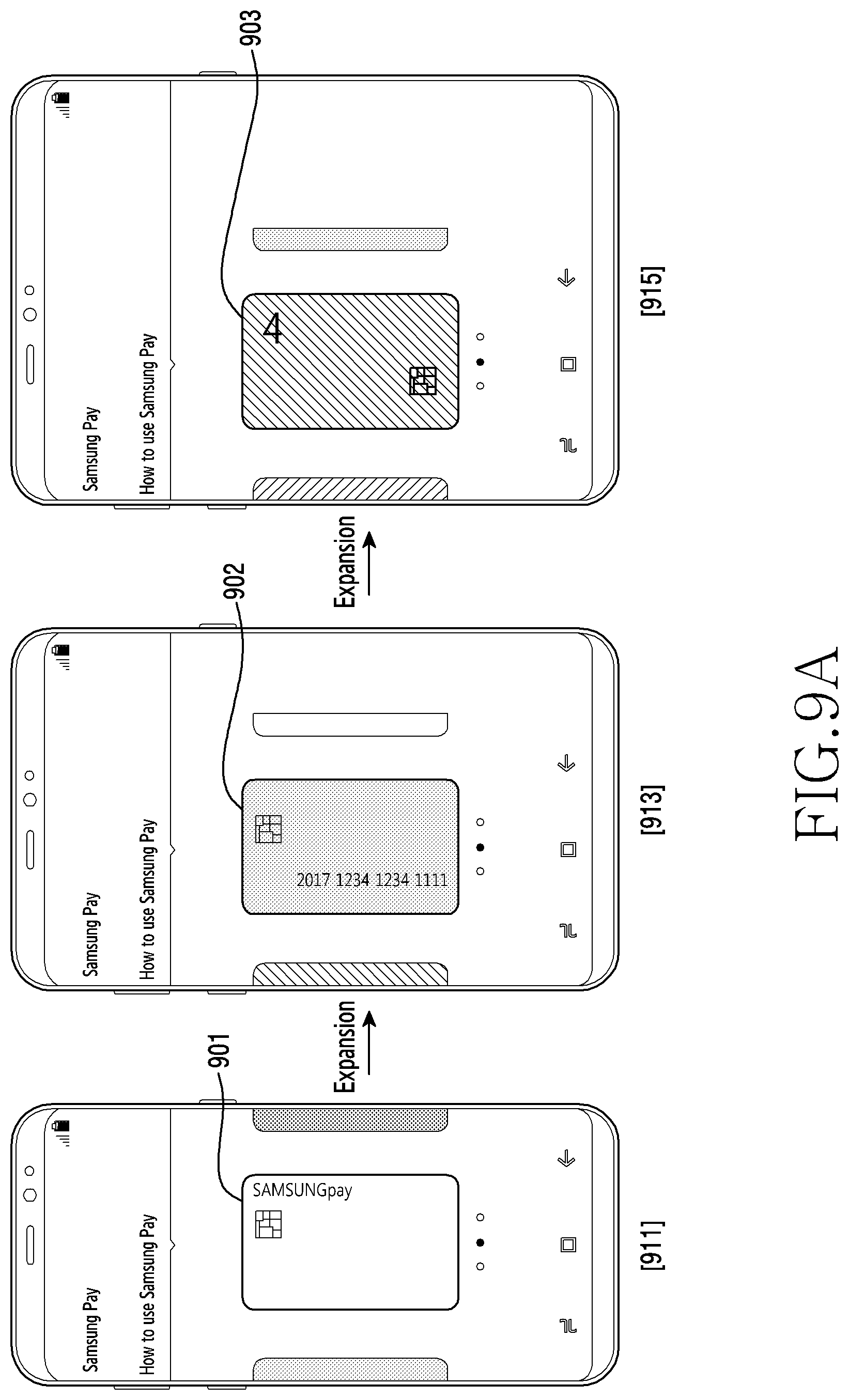 Patent US12308001 Figure 13 – Electronic device capable of expanding display region and method for controlling screen thereof