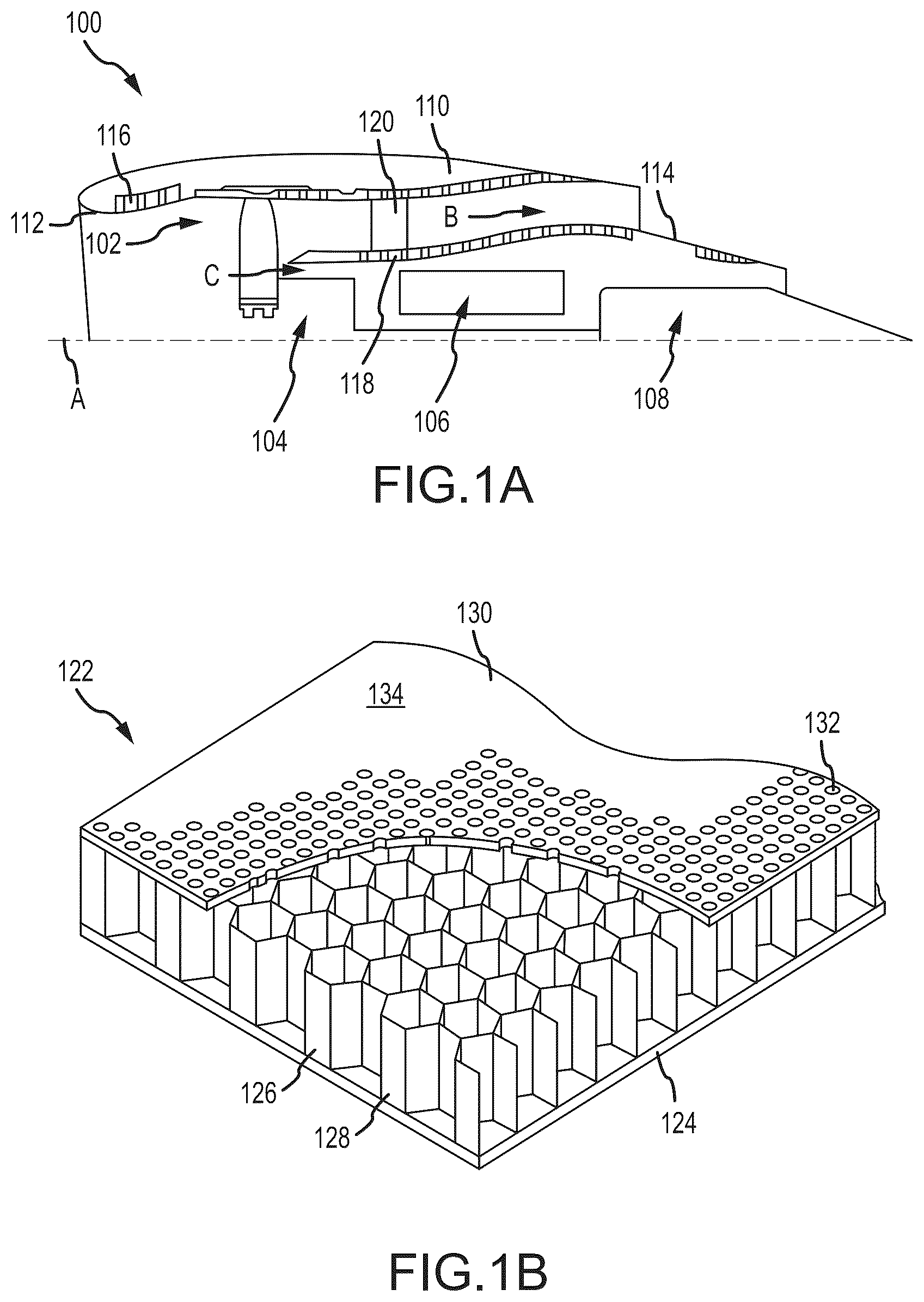Patent US12308007 Figure 1 – Acoustic attenuation structures