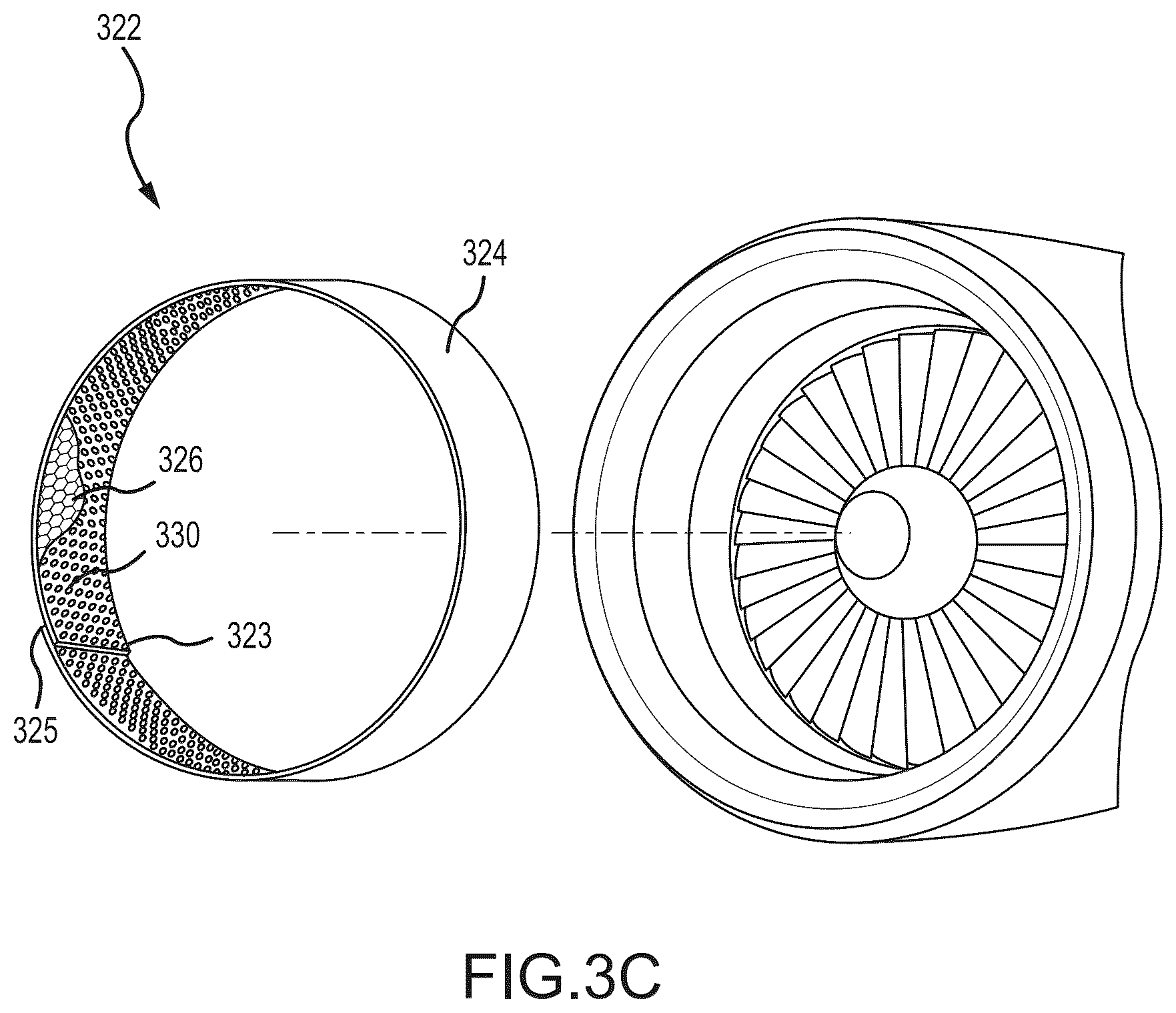 Patent US12308007 Figure 6 – Acoustic attenuation structures