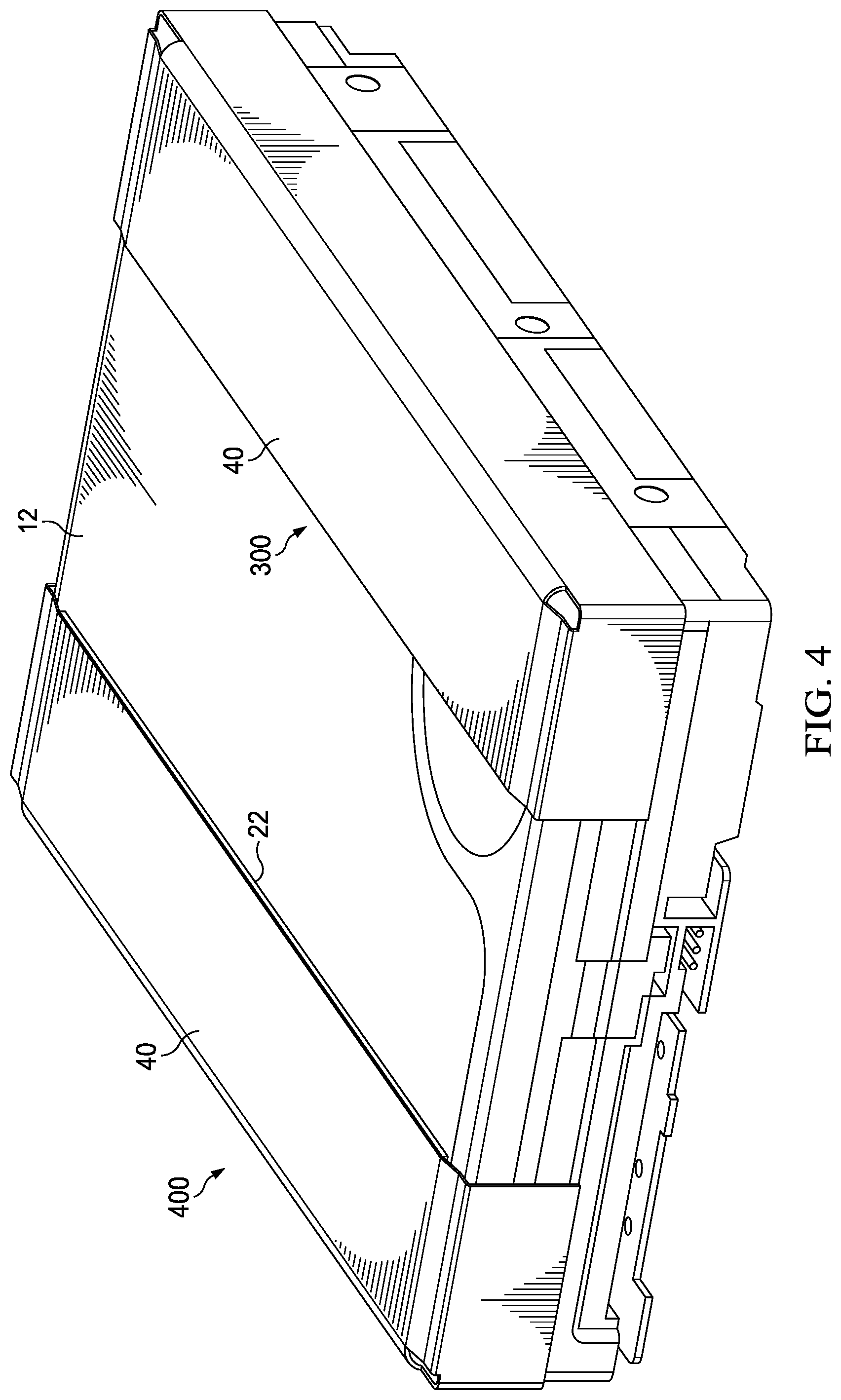 Patent US12308008 Figure 4 – System and method for reducing acoustic energy near HDD systems