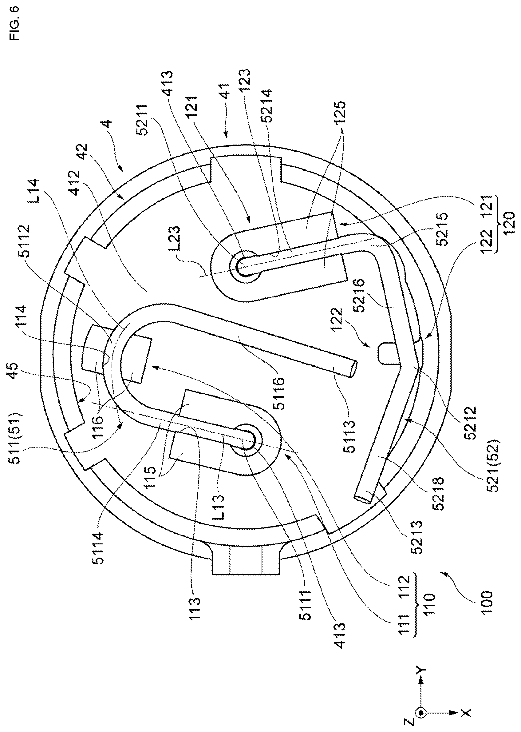 Patent US12308012 Figure 6 – Piezoelectric sounding component