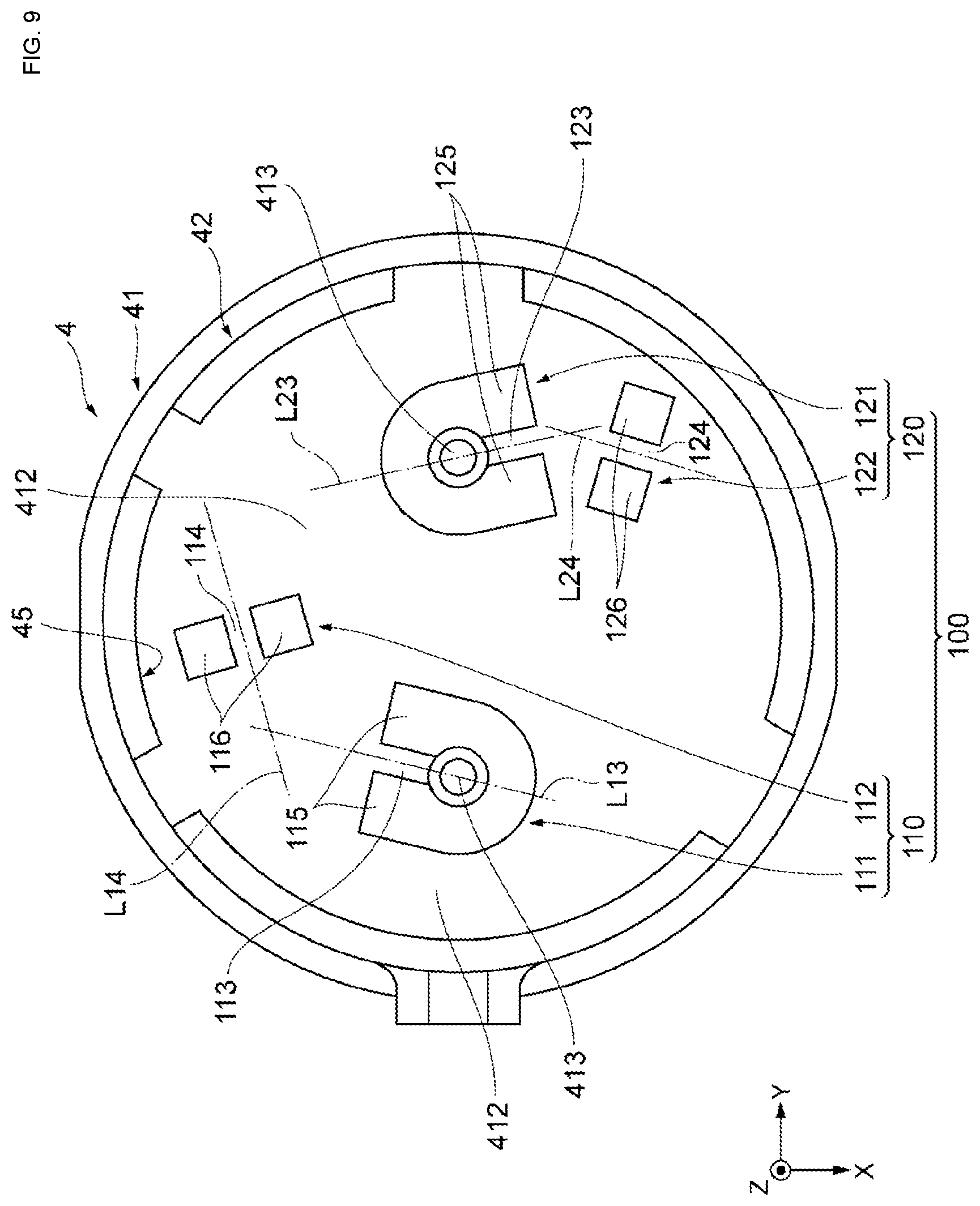 Patent US12308012 Figure 9 – Piezoelectric sounding component
