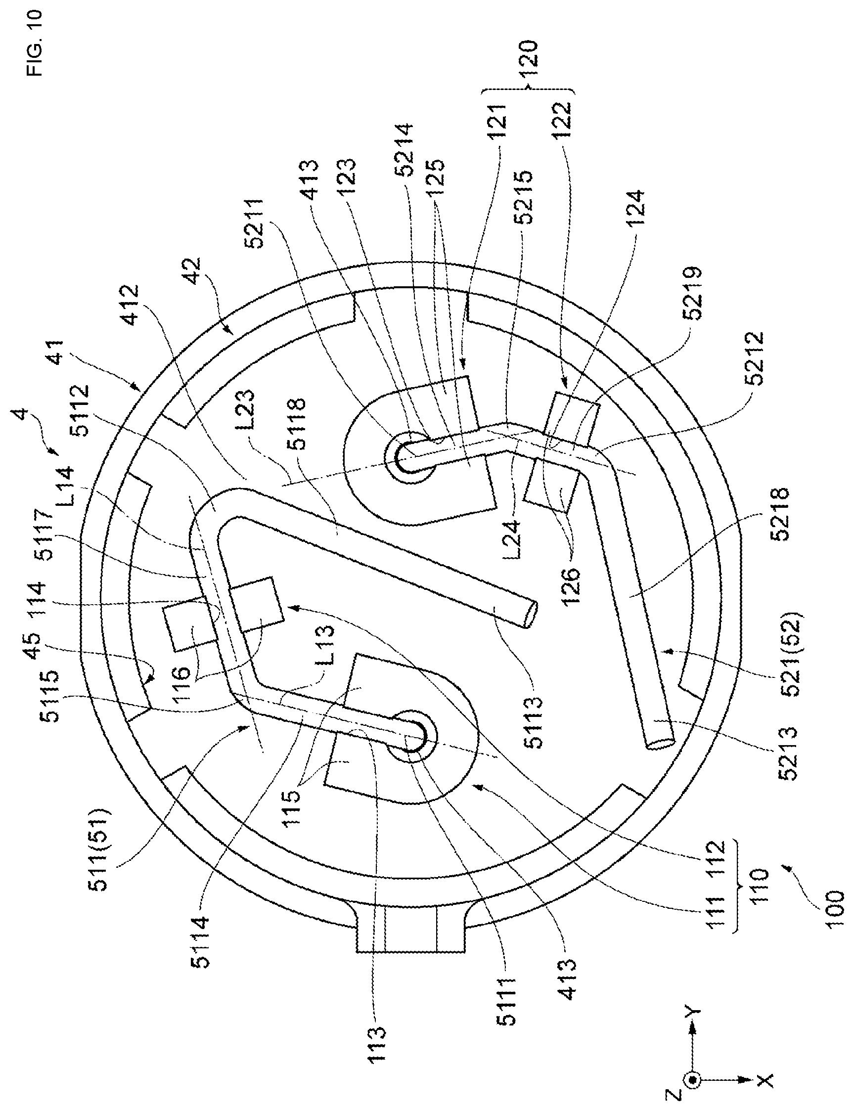 Patent US12308012 Figure 10 – Piezoelectric sounding component