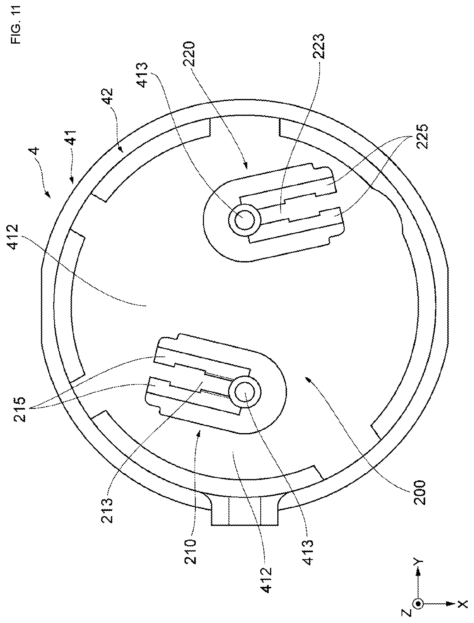 Patent US12308012 Figure 11 – Piezoelectric sounding component