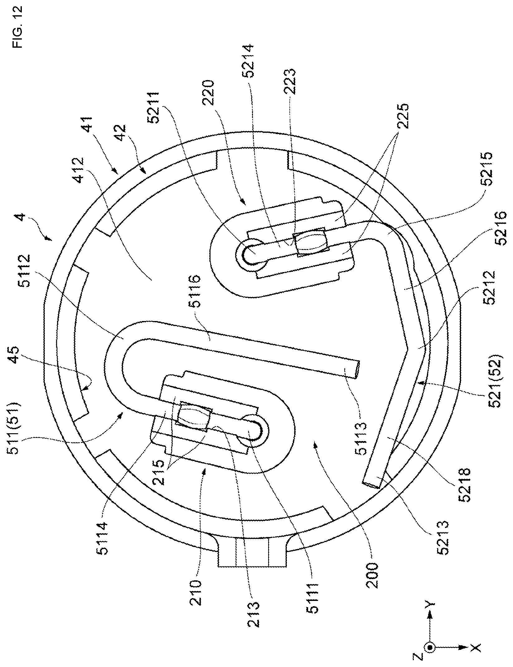 Patent US12308012 Figure 12 – Piezoelectric sounding component