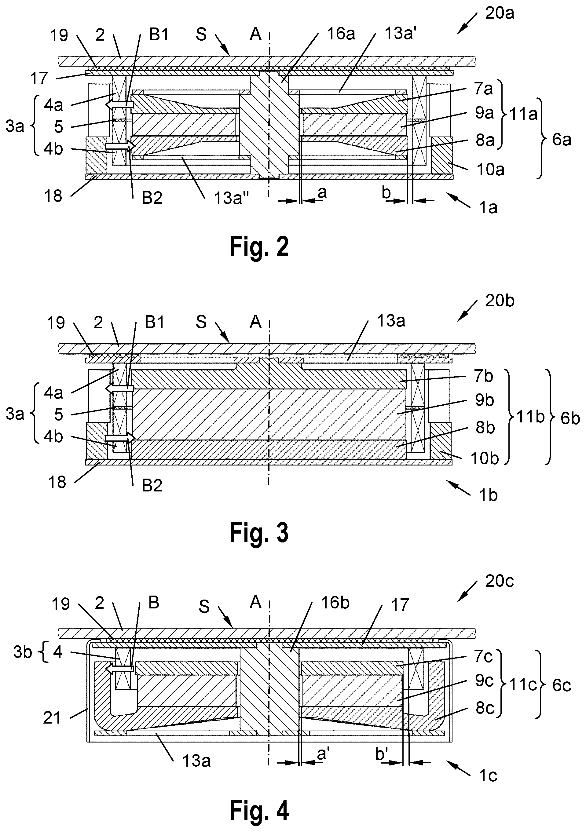 Patent US12308013 Figure 2 – Electromagnetic actuator for a display with improved spring arrangement and output device with said actuator