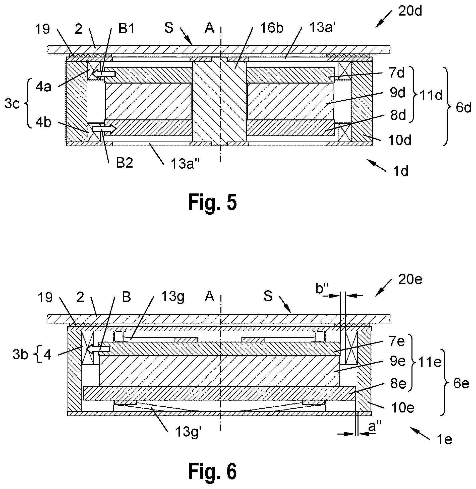 Patent US12308013 Figure 3 – Electromagnetic actuator for a display with improved spring arrangement and output device with said actuator