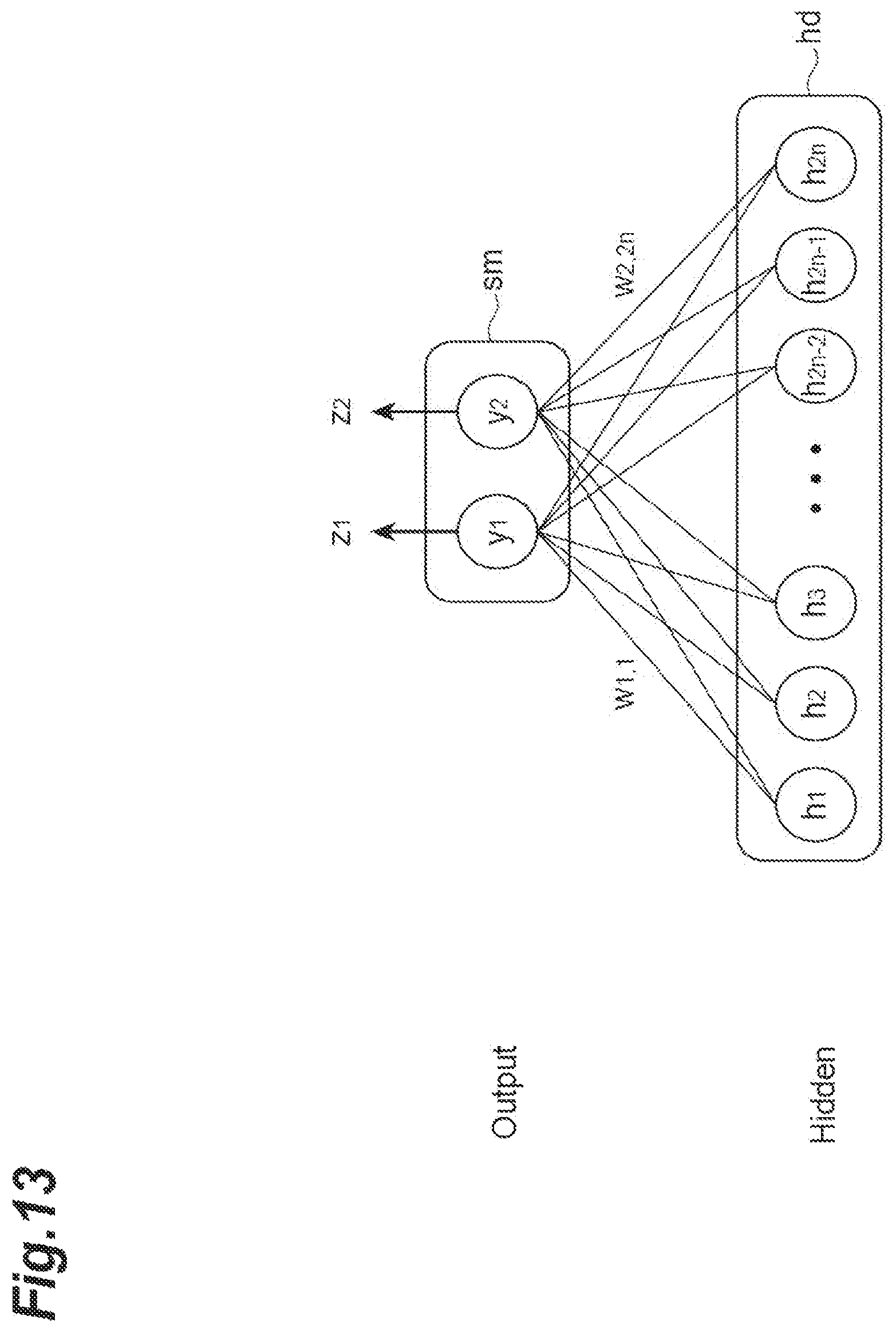 Patent US12308021 Figure 13 – Punctuation mark delete model training device, punctuation mark delete model, and determination device